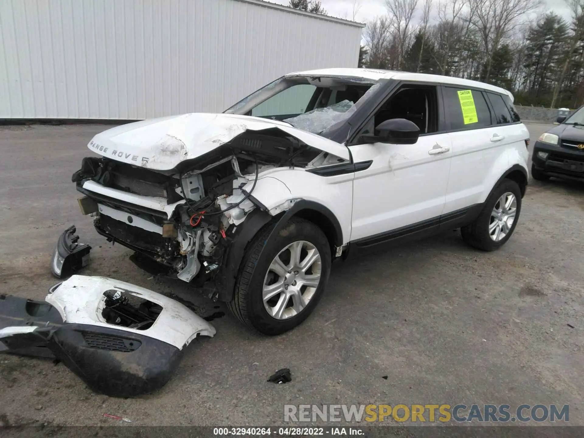 2 fotografías del automóvil dañado SALVP2RX9KH347076 LAND ROVER RANGE ROVER EVOQUE 2019
