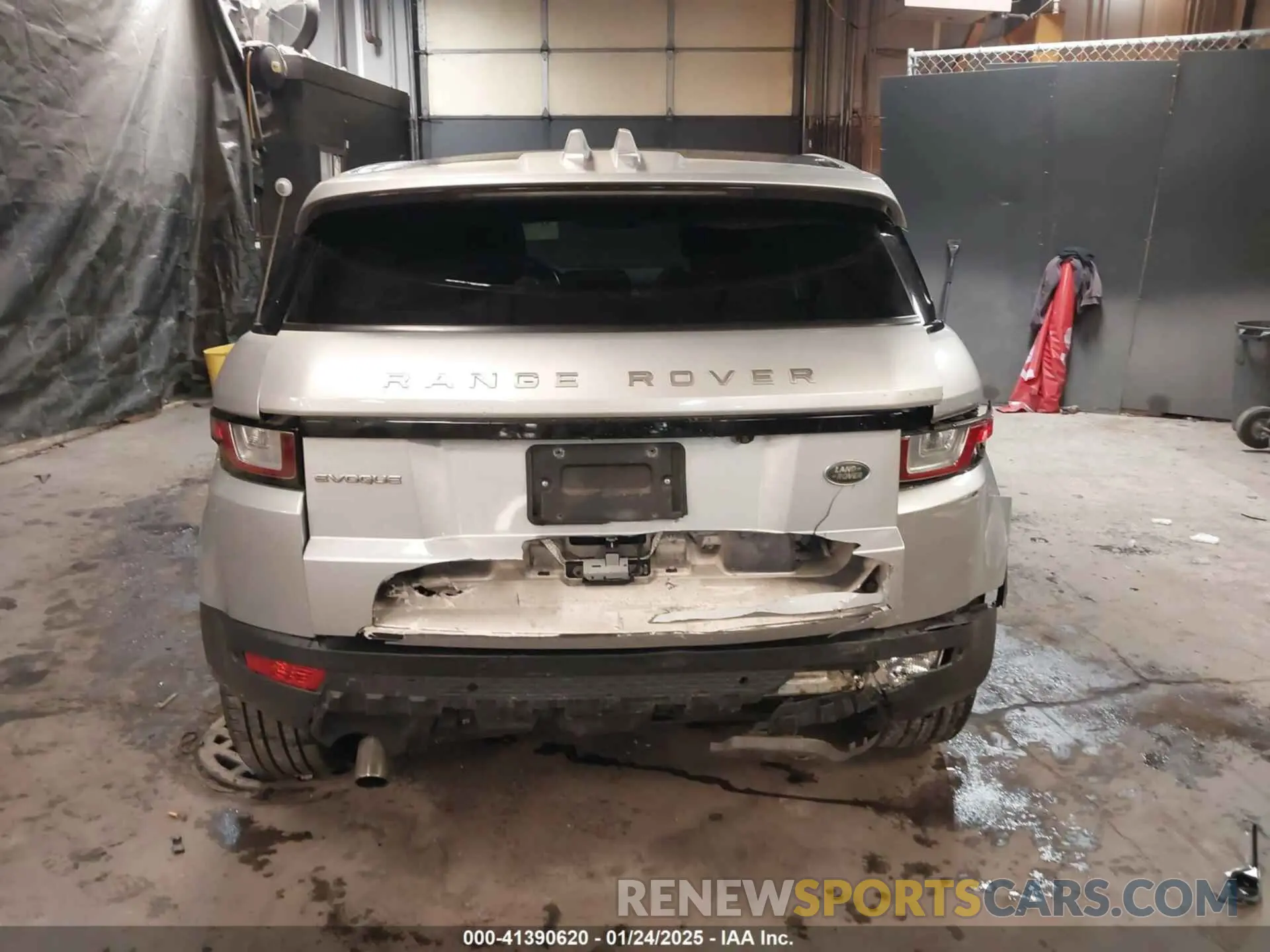 16 fotografías del automóvil dañado SALVP2RX9KH348356 LAND ROVER RANGE ROVER EVOQUE 2019