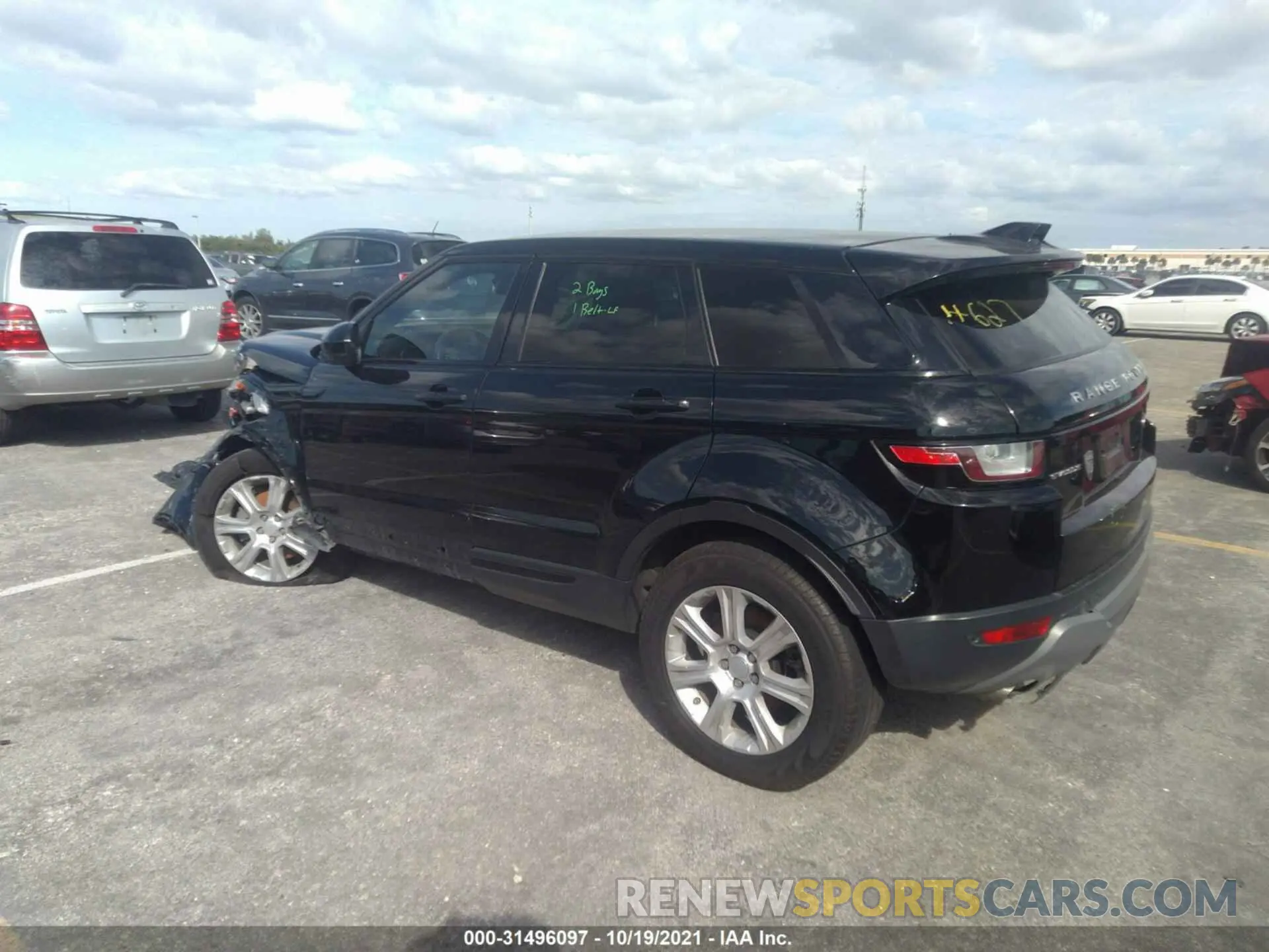 3 fotografías del automóvil dañado SALVP2RXXKH334627 LAND ROVER RANGE ROVER EVOQUE 2019