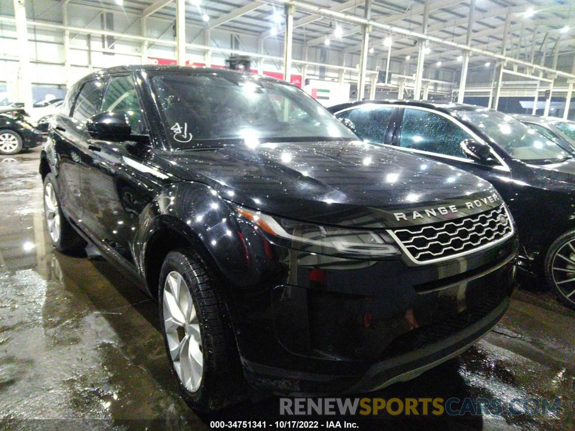 1 fotografías del automóvil dañado 000ZP2FX7LH076011 LAND ROVER RANGE ROVER EVOQUE 2020