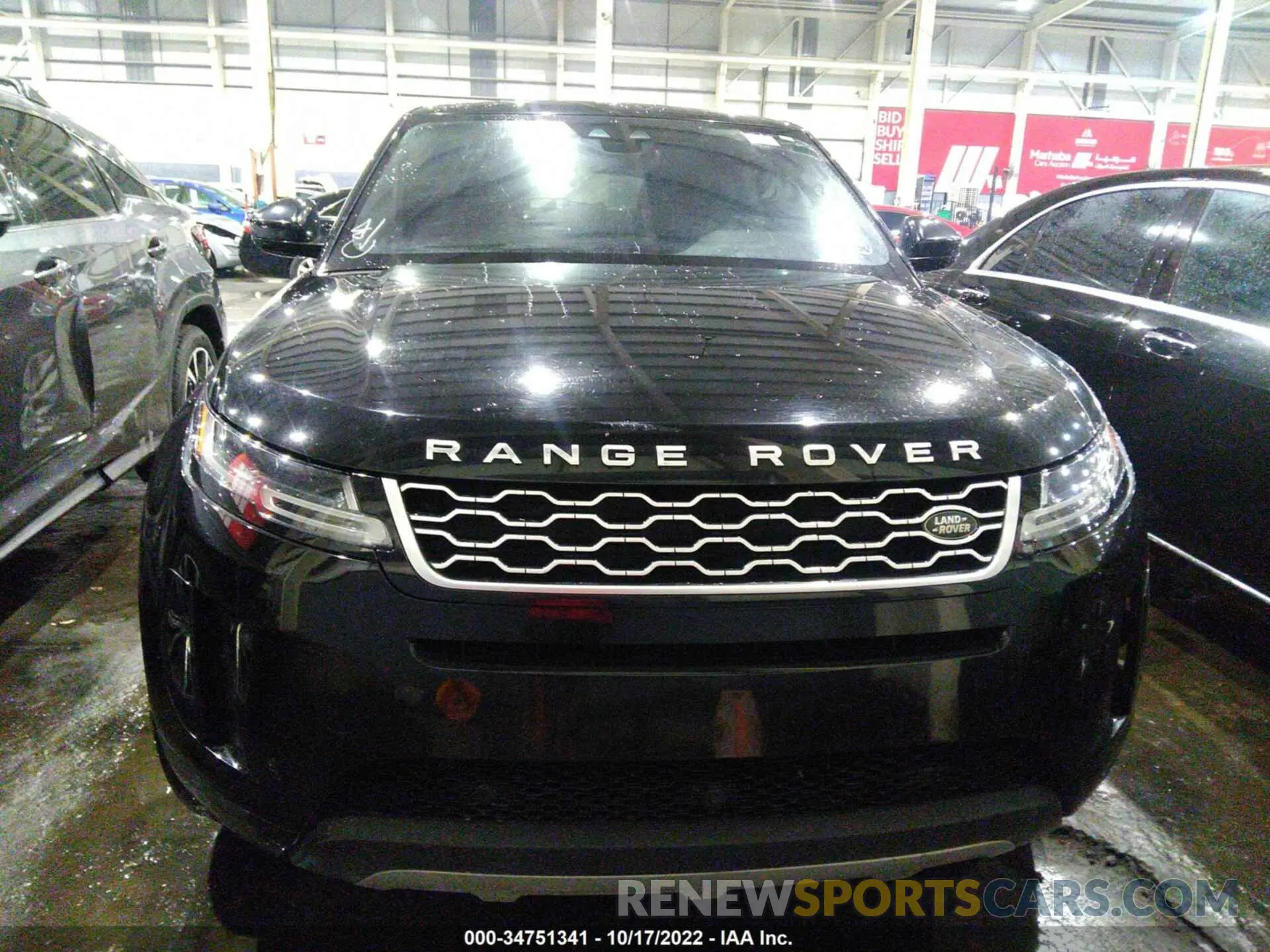 6 fotografías del automóvil dañado 000ZP2FX7LH076011 LAND ROVER RANGE ROVER EVOQUE 2020