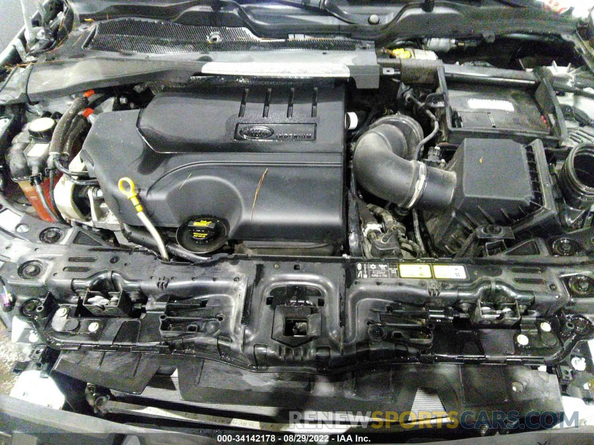 10 fotografías del automóvil dañado 00LZJ2FX4LH089011 LAND ROVER RANGE ROVER EVOQUE 2020