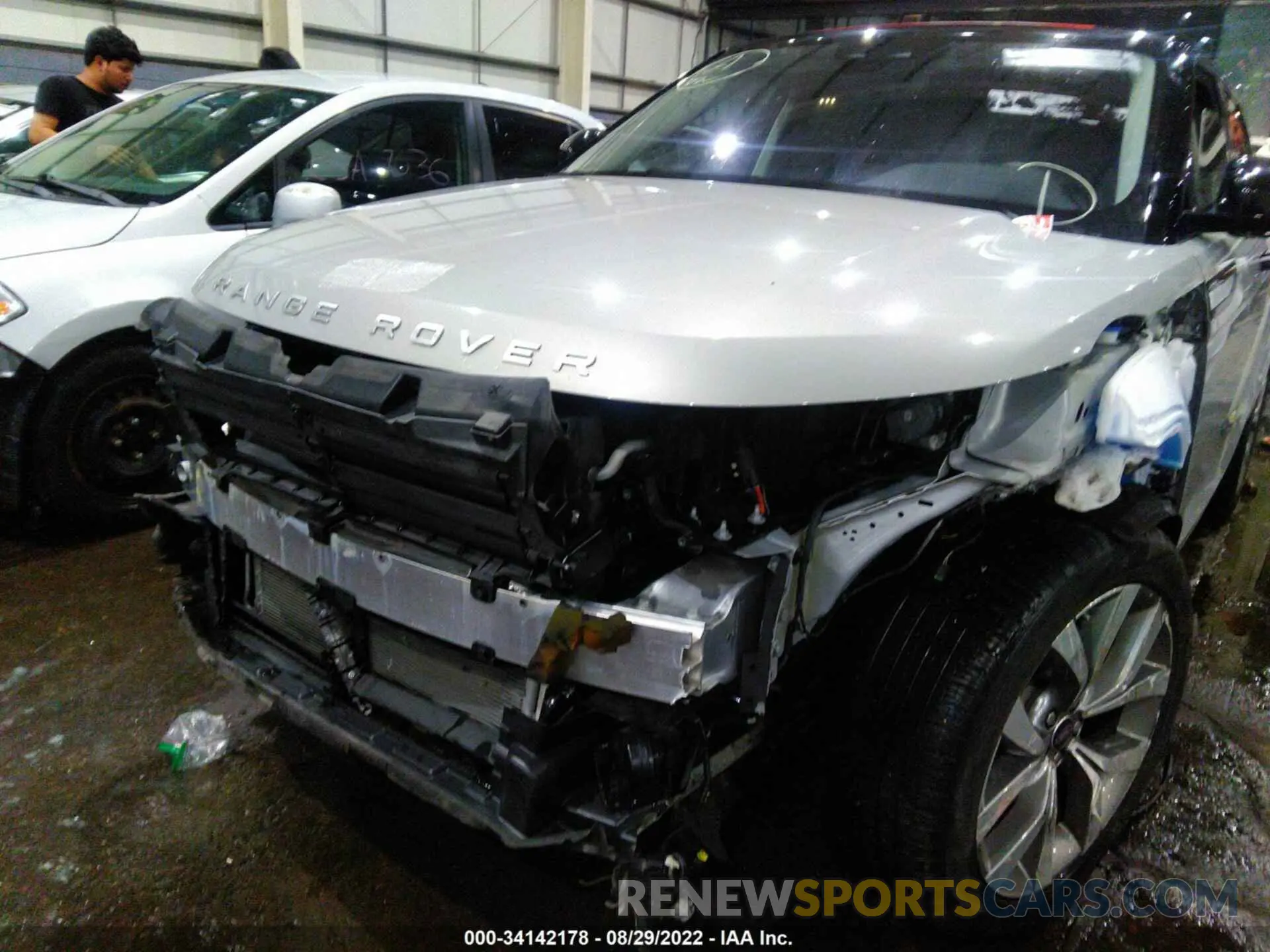 6 fotografías del automóvil dañado 00LZJ2FX4LH089011 LAND ROVER RANGE ROVER EVOQUE 2020