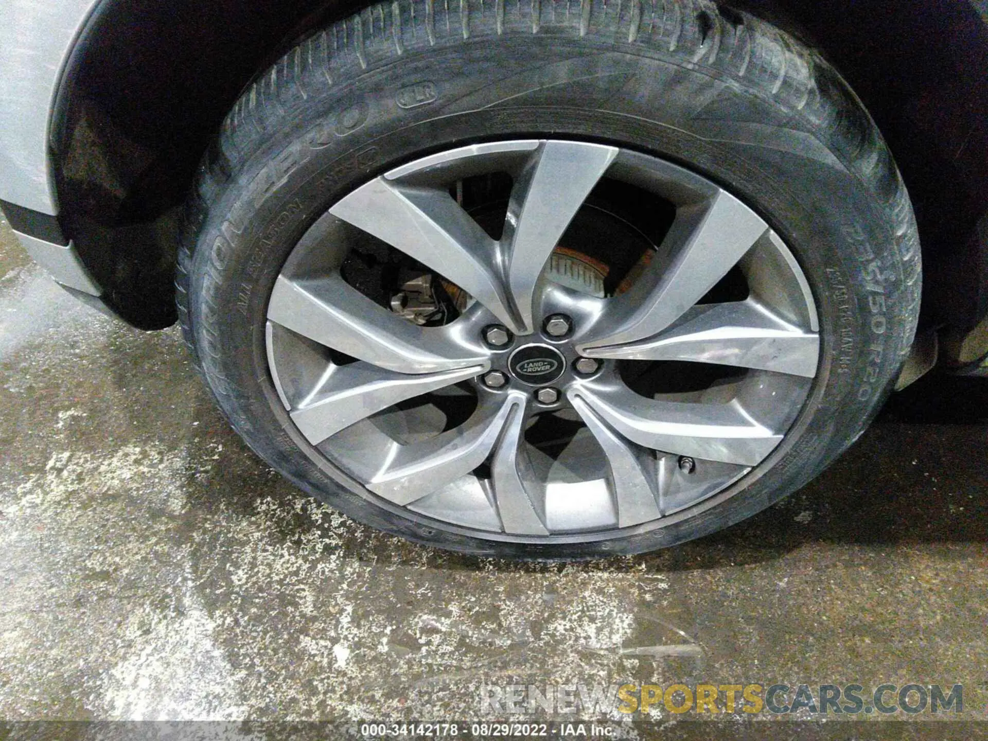8 fotografías del automóvil dañado 00LZJ2FX4LH089011 LAND ROVER RANGE ROVER EVOQUE 2020