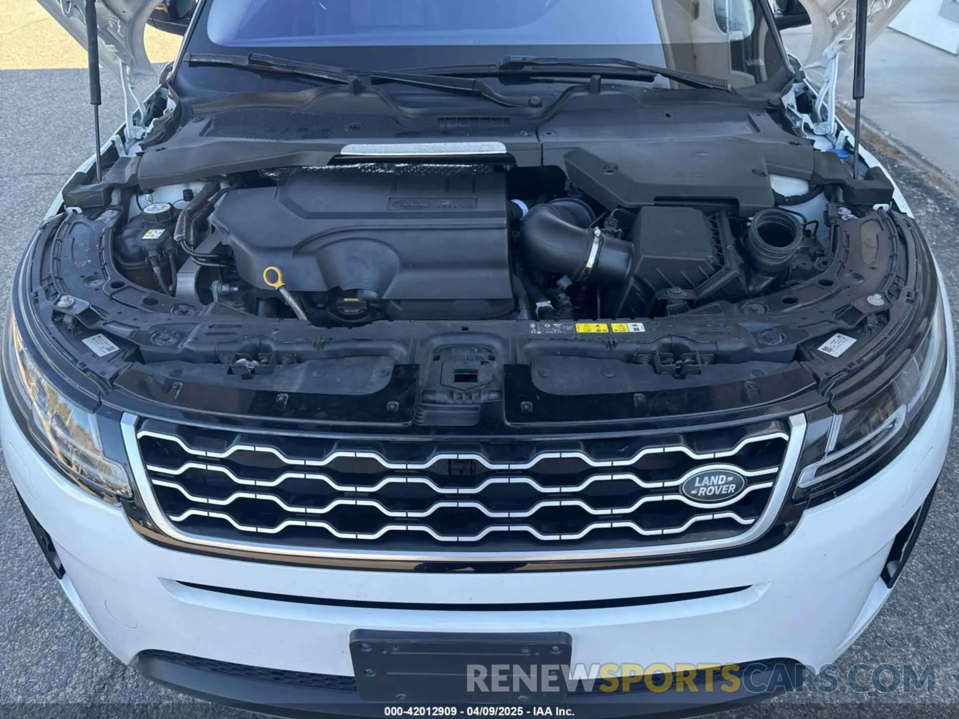 10 fotografías del automóvil dañado SALZJ2FX0LH040629 LAND ROVER RANGE ROVER EVOQUE 2020