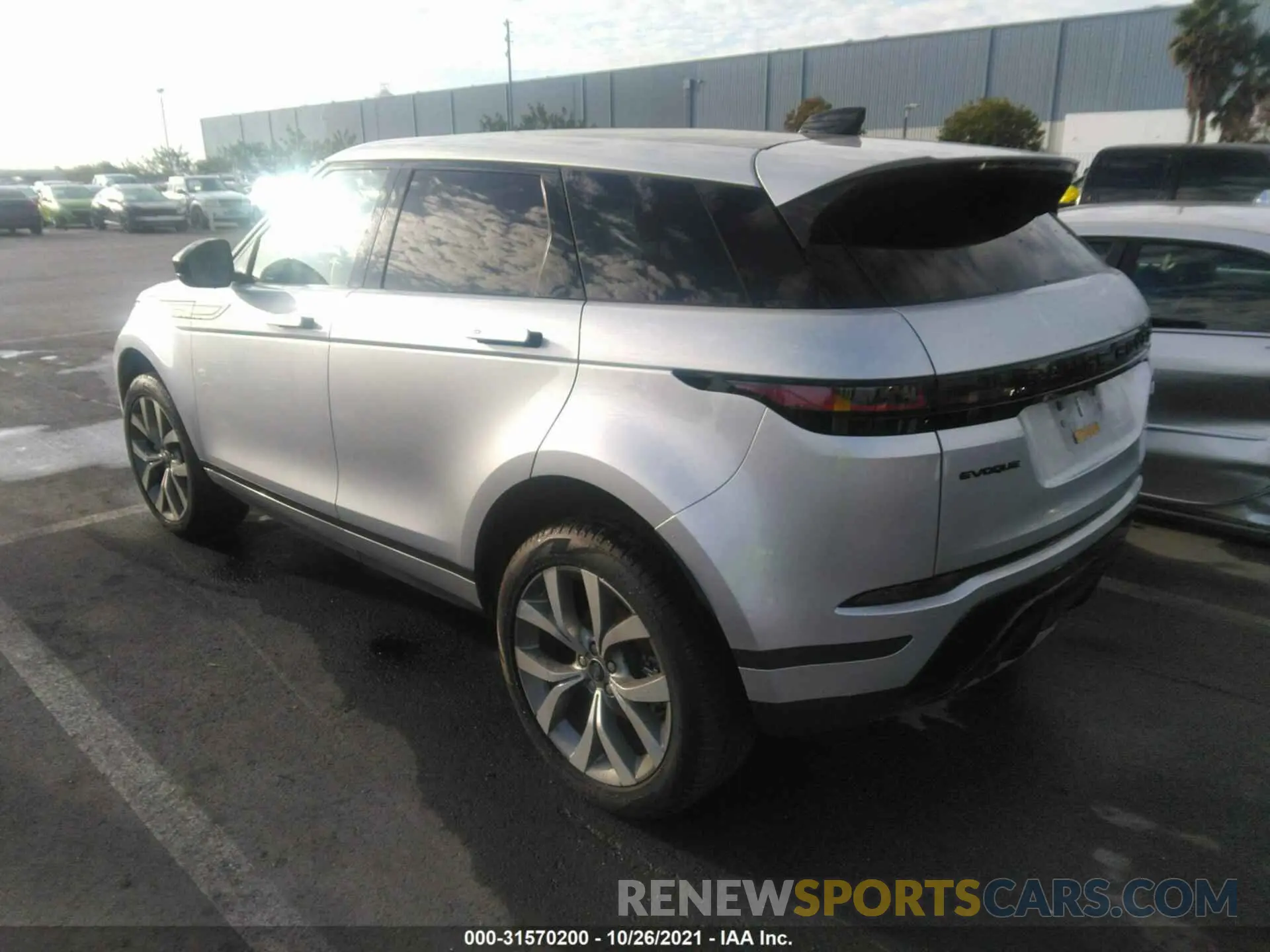 3 fotografías del automóvil dañado SALZJ2FX0LH041859 LAND ROVER RANGE ROVER EVOQUE 2020