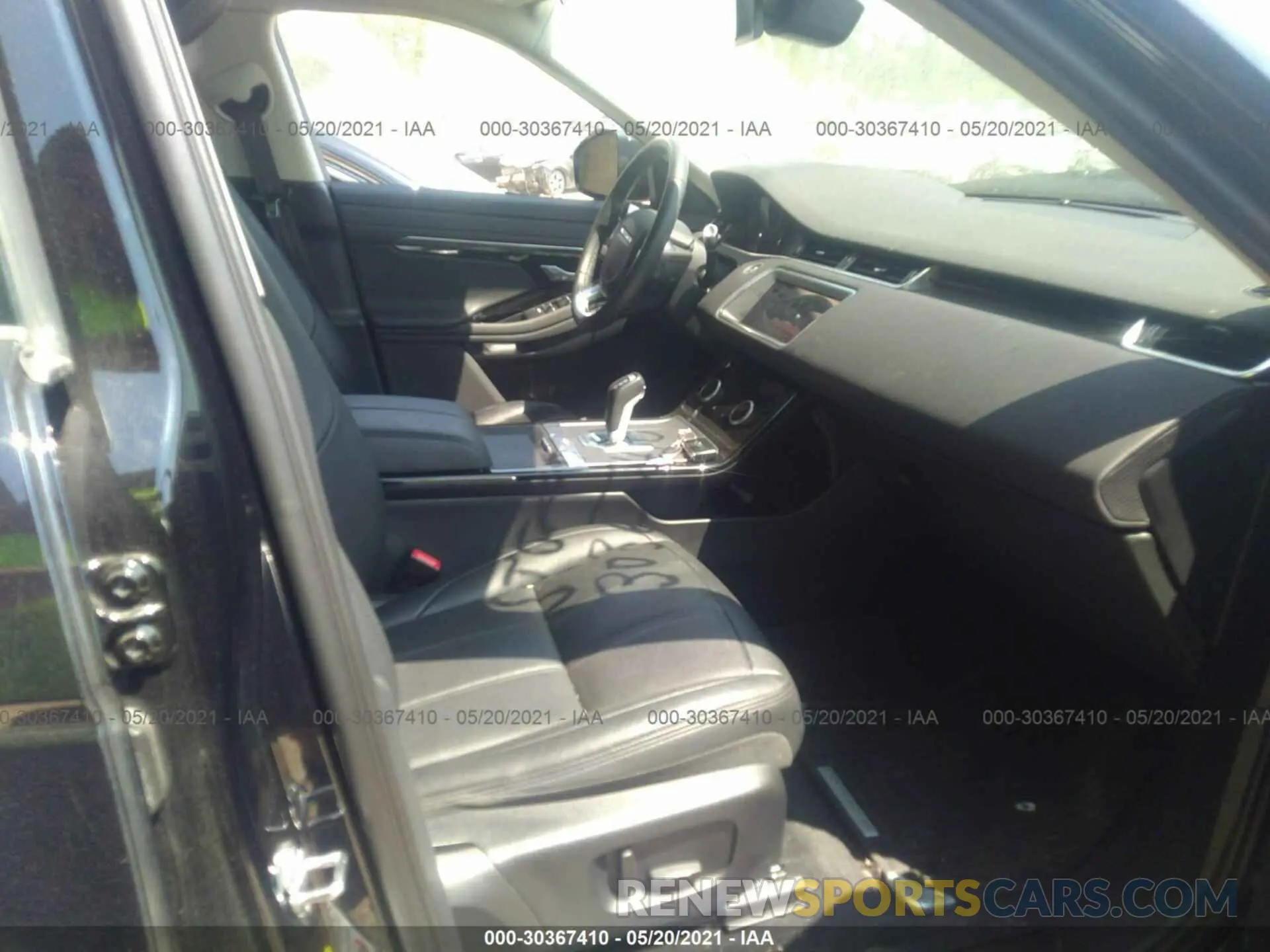 5 fotografías del automóvil dañado SALZJ2FX0LH044146 LAND ROVER RANGE ROVER EVOQUE 2020