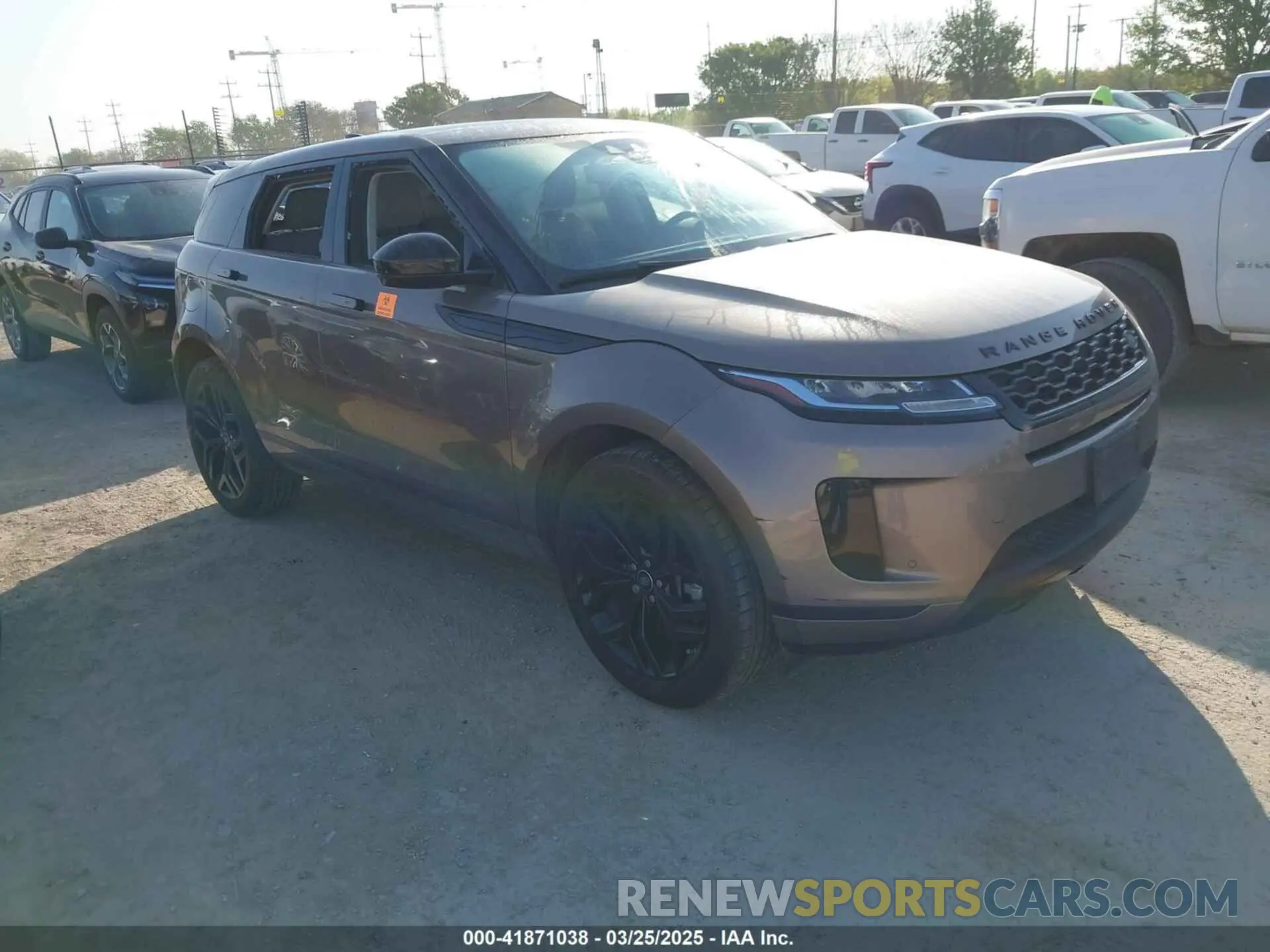 1 fotografías del automóvil dañado SALZJ2FX0LH073534 LAND ROVER RANGE ROVER EVOQUE 2020