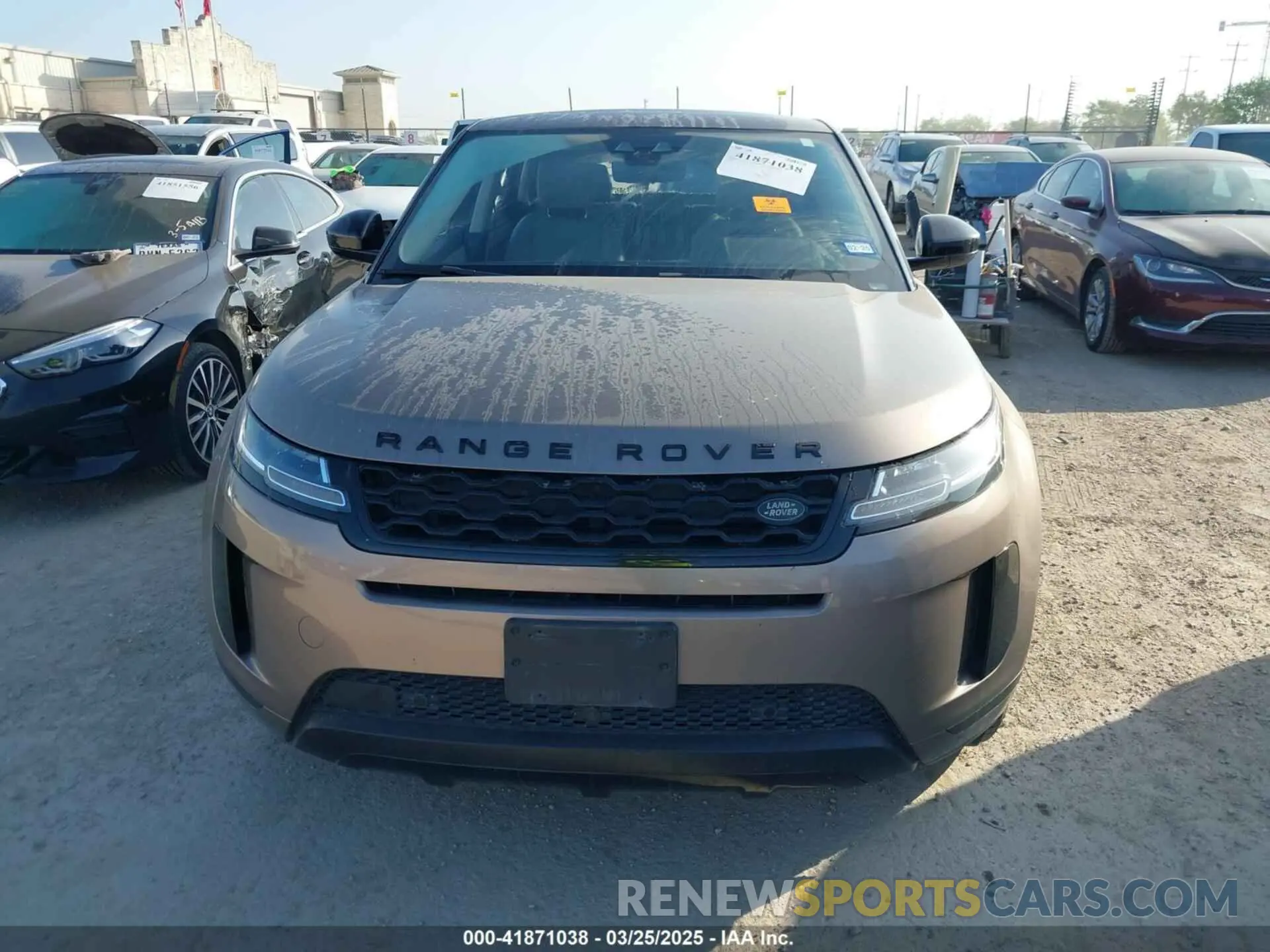 12 fotografías del automóvil dañado SALZJ2FX0LH073534 LAND ROVER RANGE ROVER EVOQUE 2020