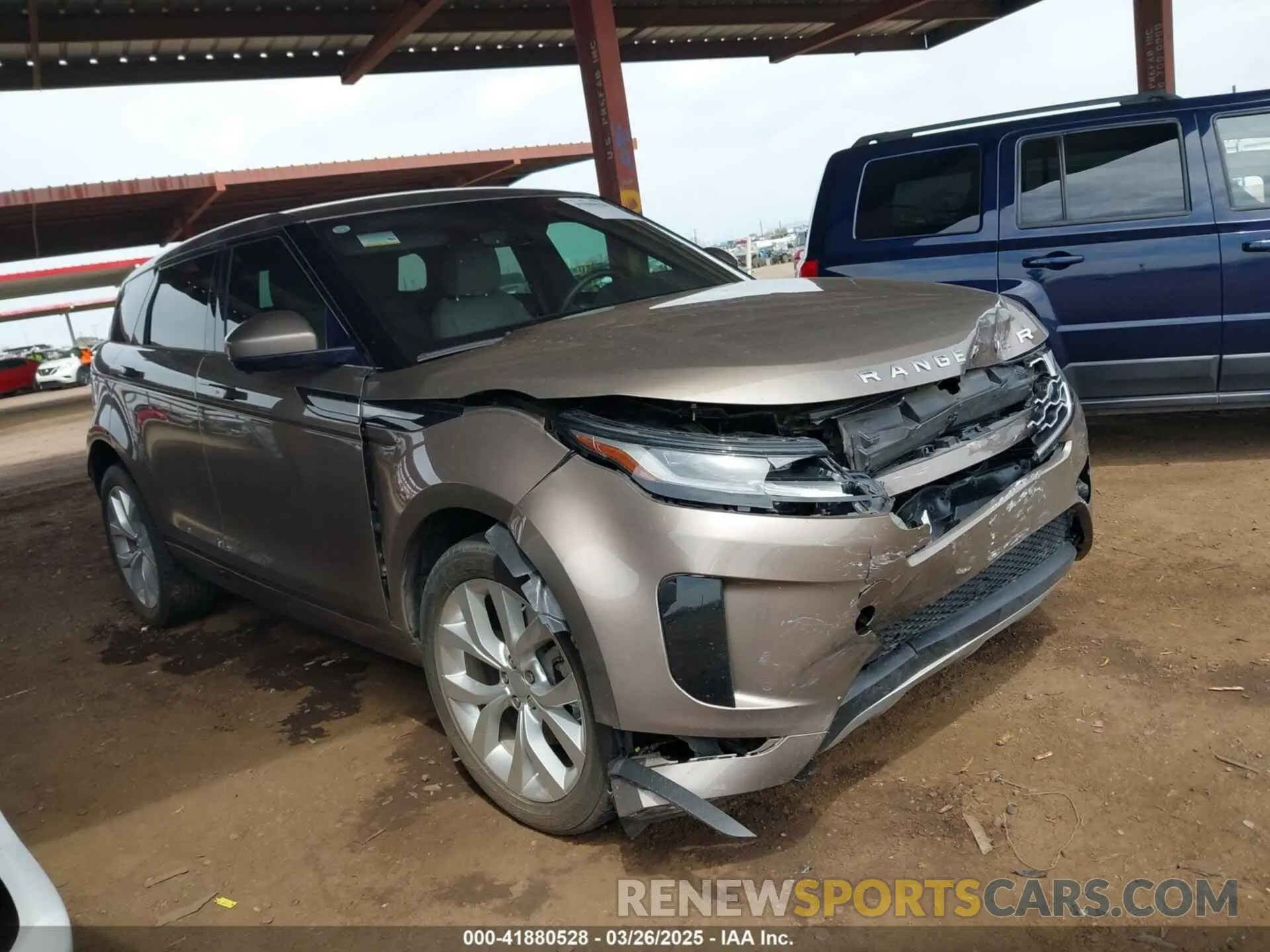 1 fotografías del automóvil dañado SALZJ2FX1LH022592 LAND ROVER RANGE ROVER EVOQUE 2020