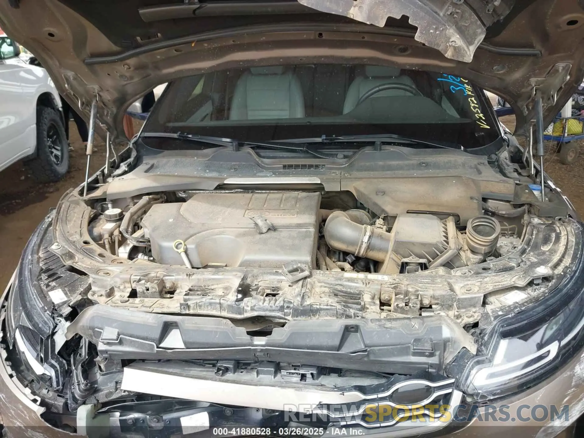 10 fotografías del automóvil dañado SALZJ2FX1LH022592 LAND ROVER RANGE ROVER EVOQUE 2020