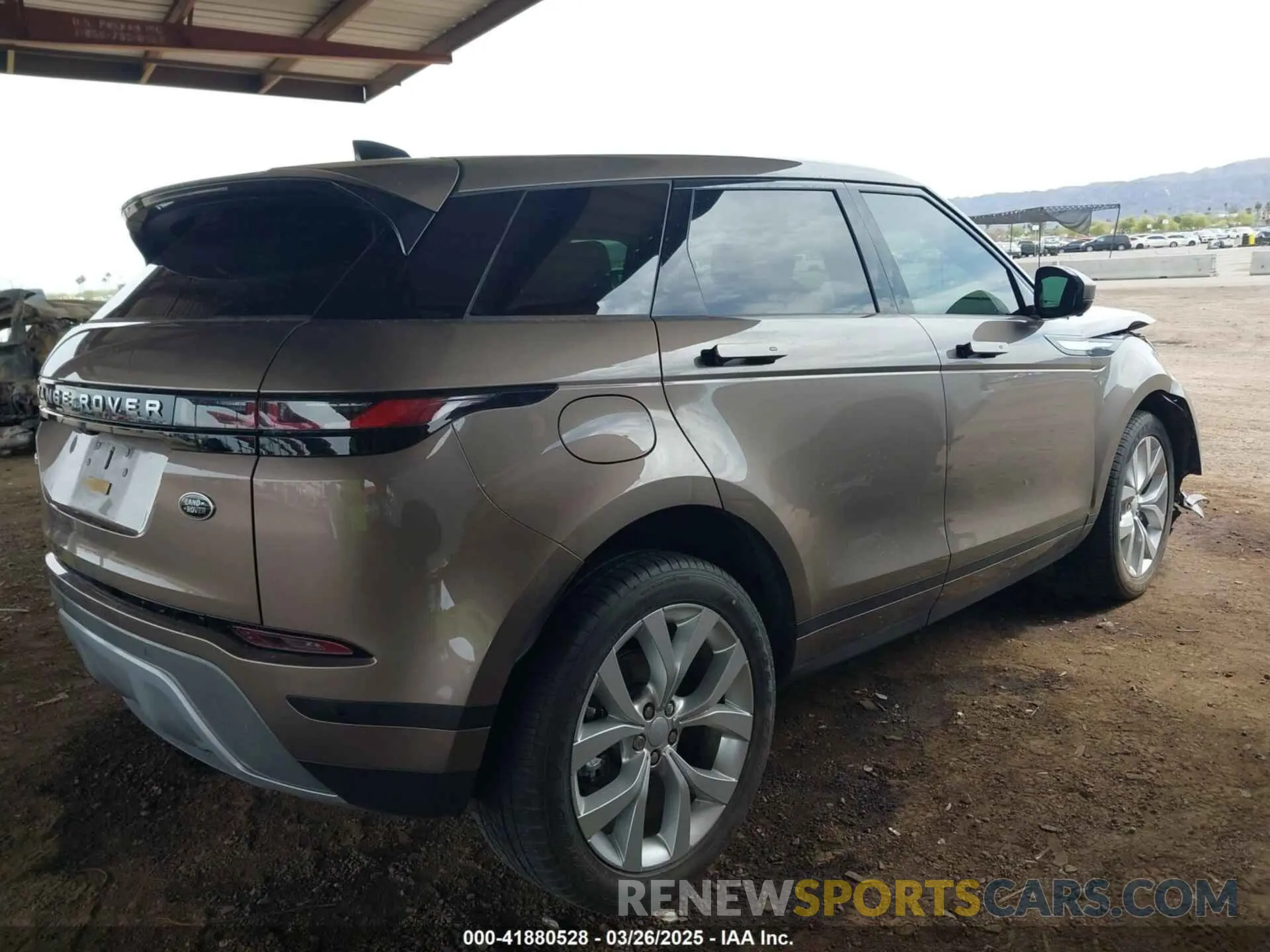 4 fotografías del automóvil dañado SALZJ2FX1LH022592 LAND ROVER RANGE ROVER EVOQUE 2020