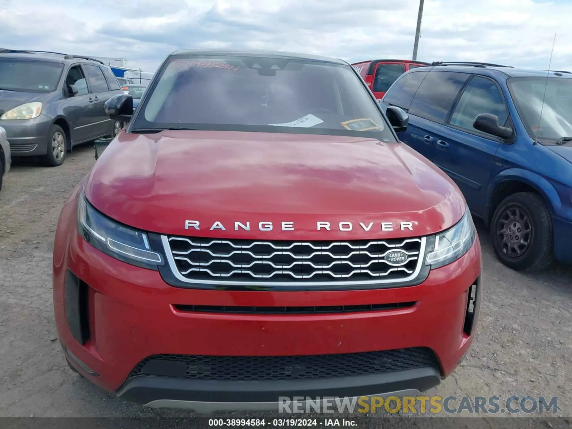 12 fotografías del automóvil dañado SALZJ2FX1LH040834 LAND ROVER RANGE ROVER EVOQUE 2020