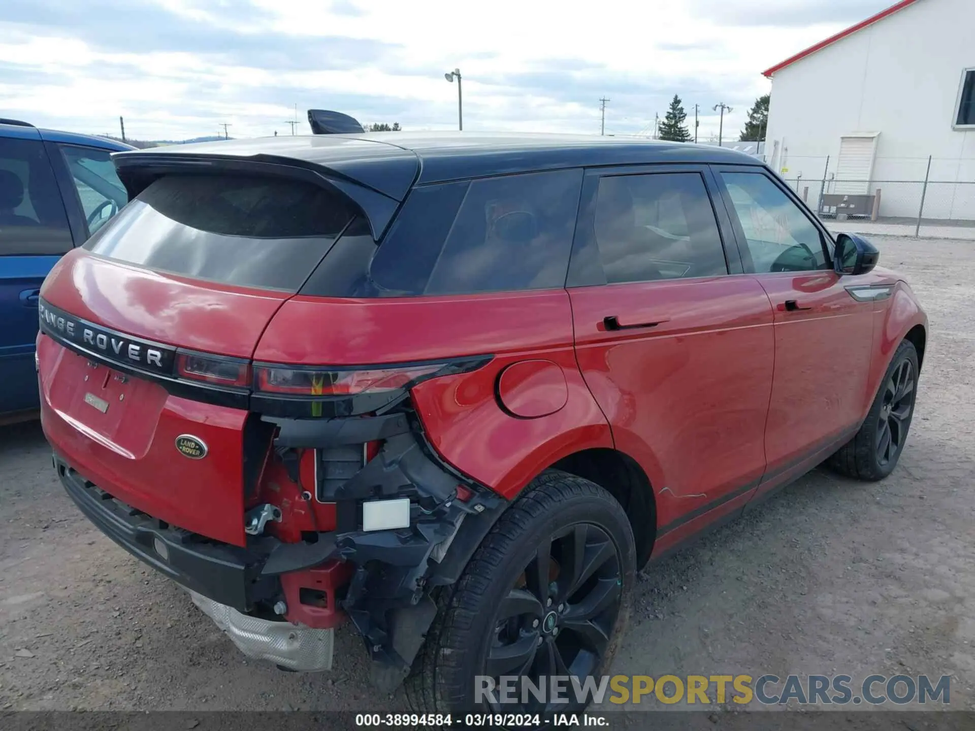 13 fotografías del automóvil dañado SALZJ2FX1LH040834 LAND ROVER RANGE ROVER EVOQUE 2020
