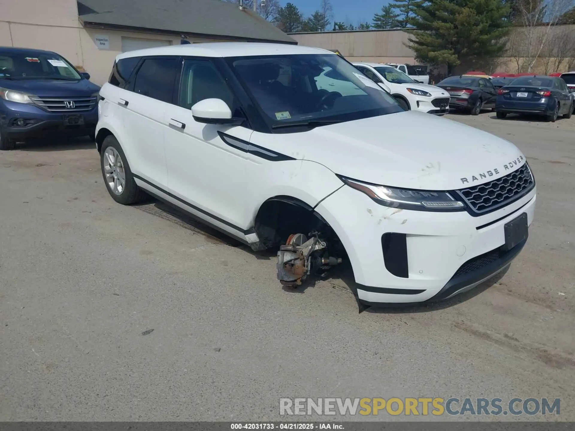 1 fotografías del automóvil dañado SALZJ2FX1LH059030 LAND ROVER RANGE ROVER EVOQUE 2020