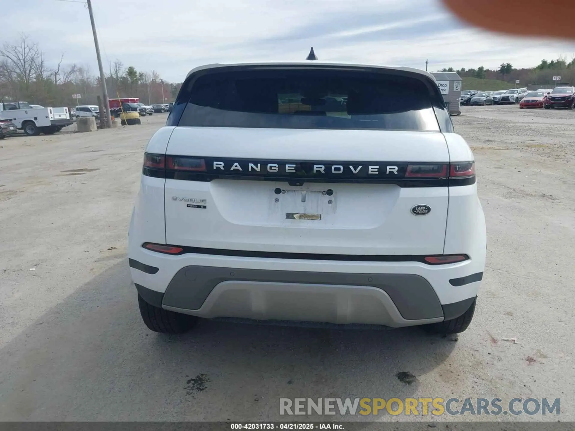 16 fotografías del automóvil dañado SALZJ2FX1LH059030 LAND ROVER RANGE ROVER EVOQUE 2020