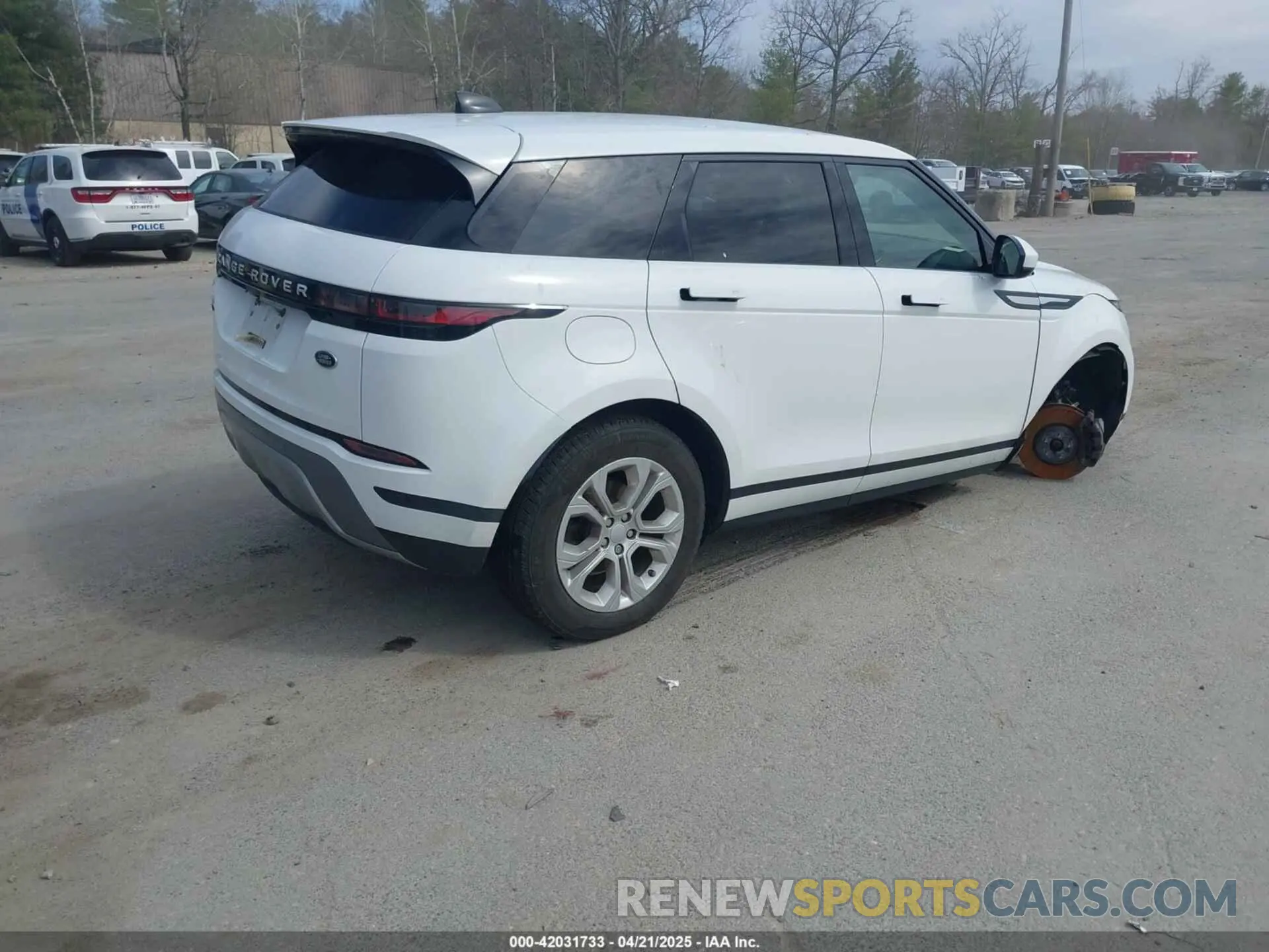 4 fotografías del automóvil dañado SALZJ2FX1LH059030 LAND ROVER RANGE ROVER EVOQUE 2020