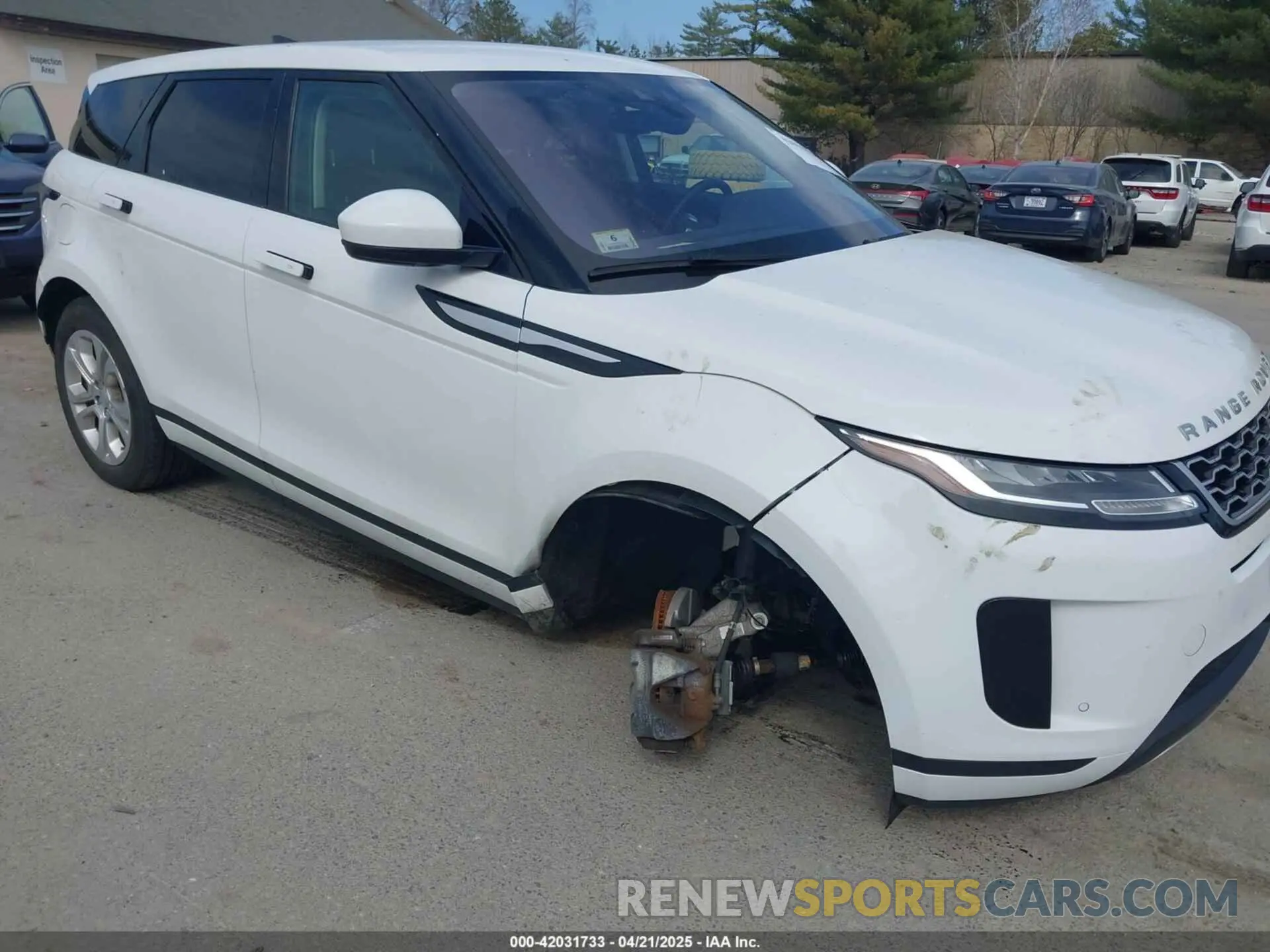 6 fotografías del automóvil dañado SALZJ2FX1LH059030 LAND ROVER RANGE ROVER EVOQUE 2020