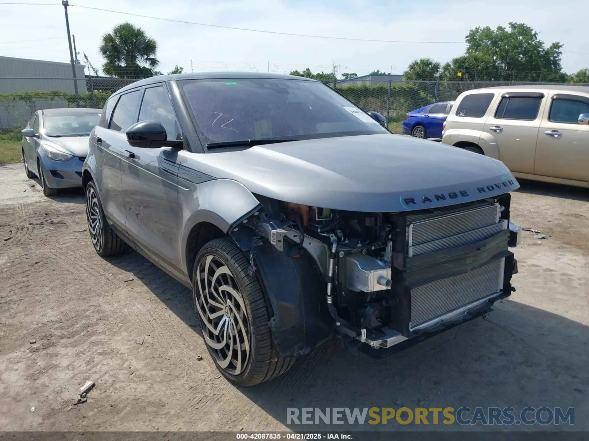 1 fotografías del automóvil dañado SALZJ2FX1LH090777 LAND ROVER RANGE ROVER EVOQUE 2020