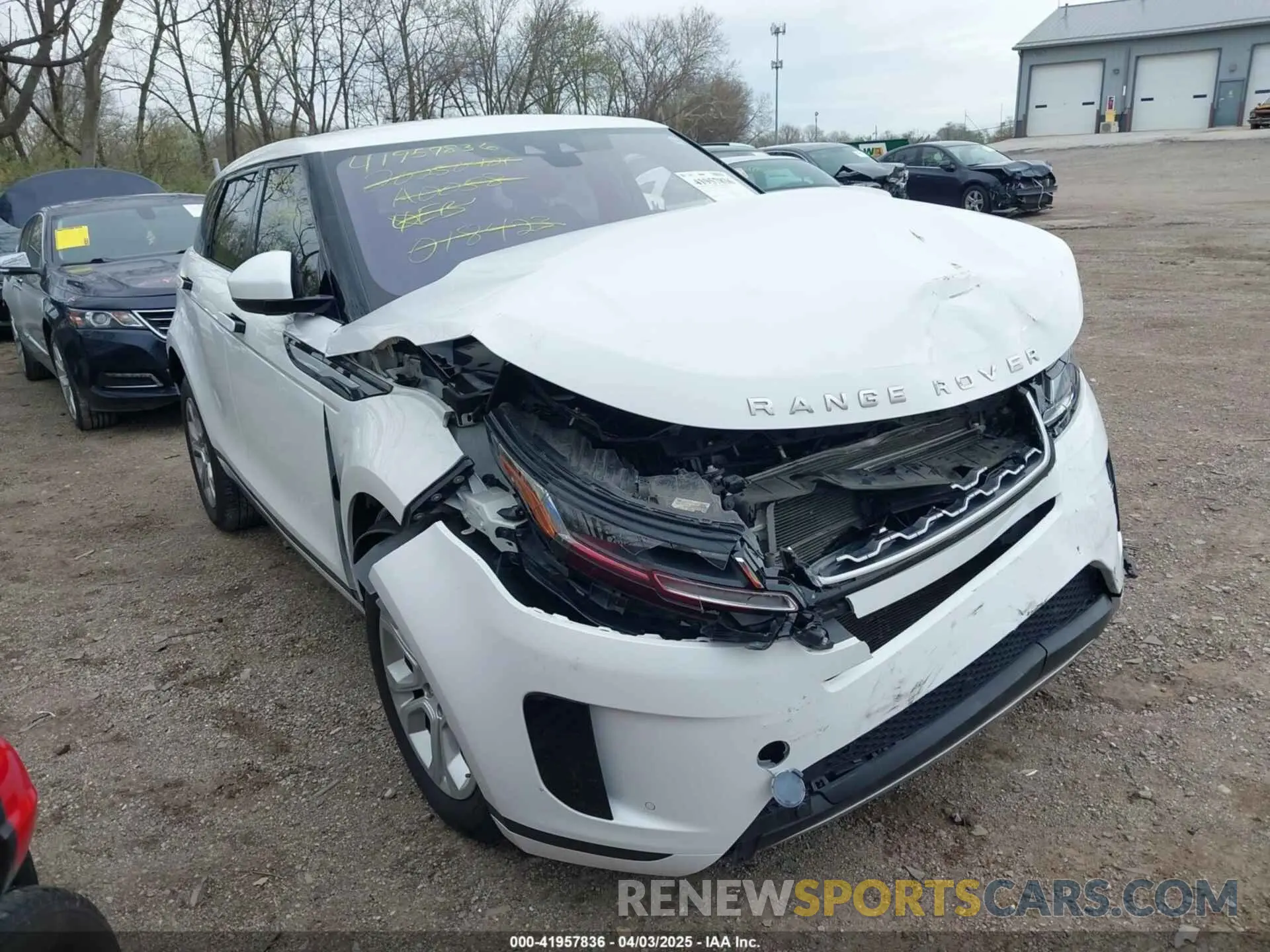 1 fotografías del automóvil dañado SALZJ2FX2LH018423 LAND ROVER RANGE ROVER EVOQUE 2020