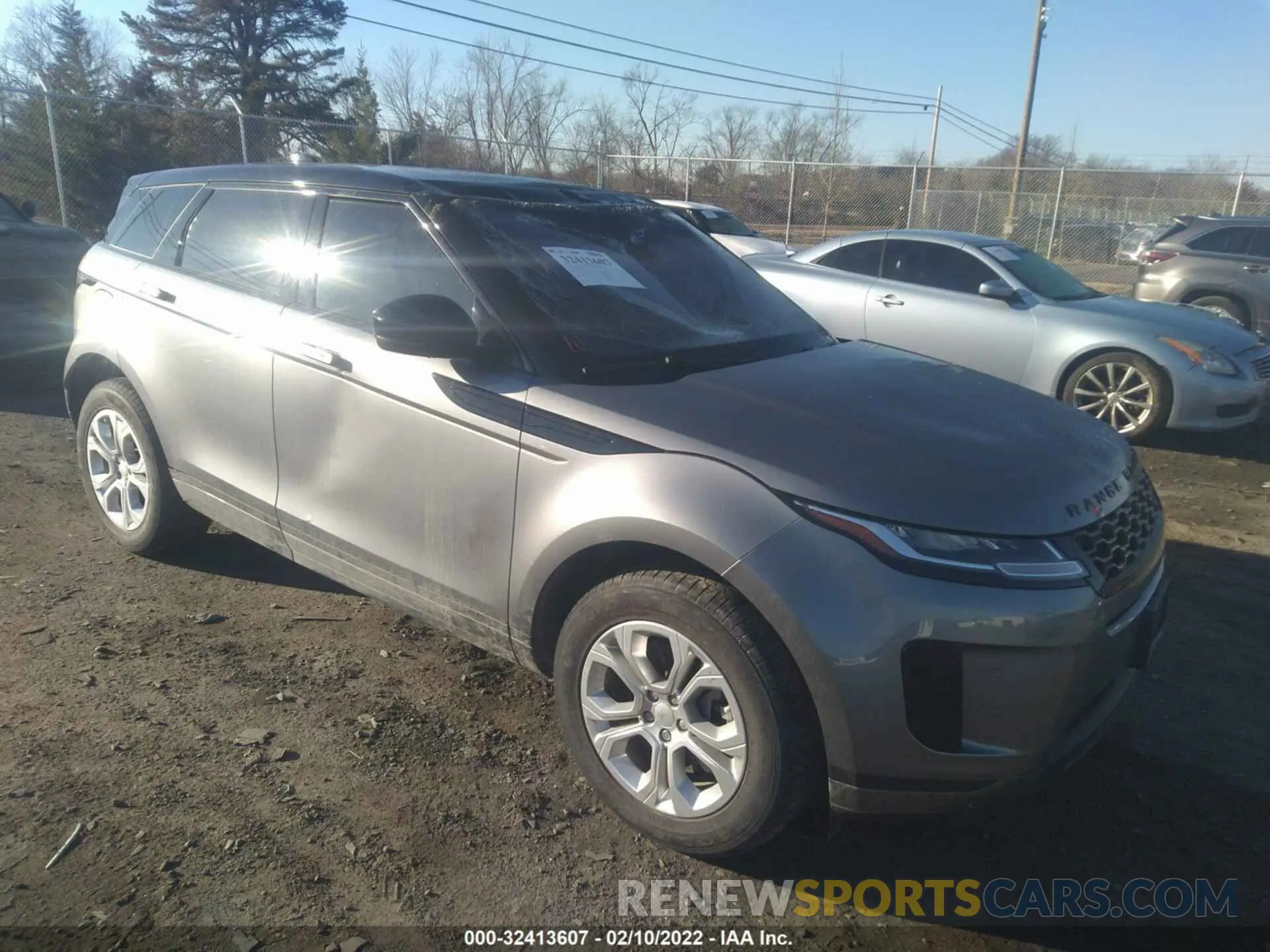 1 fotografías del automóvil dañado SALZJ2FX2LH054421 LAND ROVER RANGE ROVER EVOQUE 2020