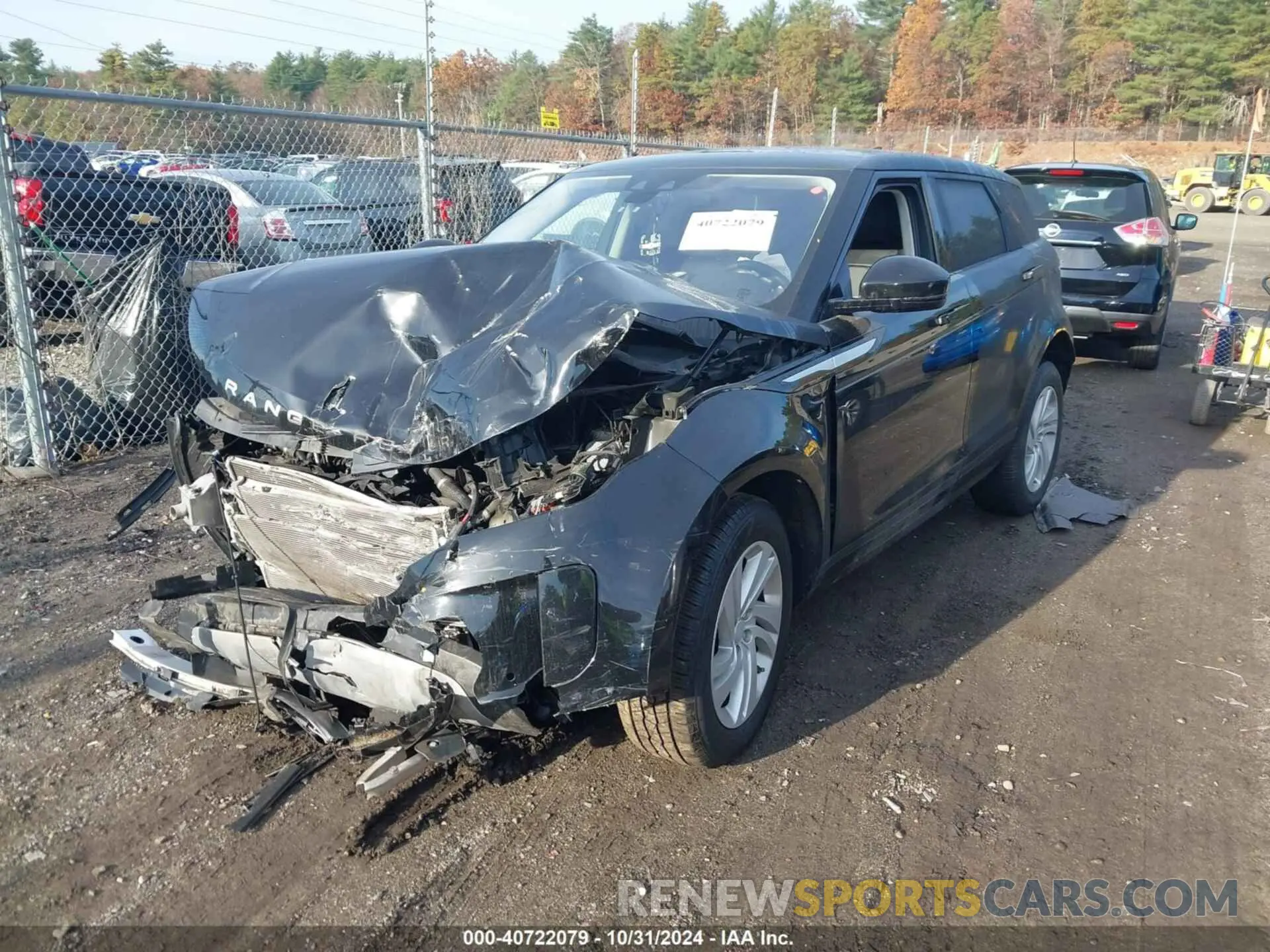 2 fotografías del automóvil dañado SALZJ2FX2LH067962 LAND ROVER RANGE ROVER EVOQUE 2020
