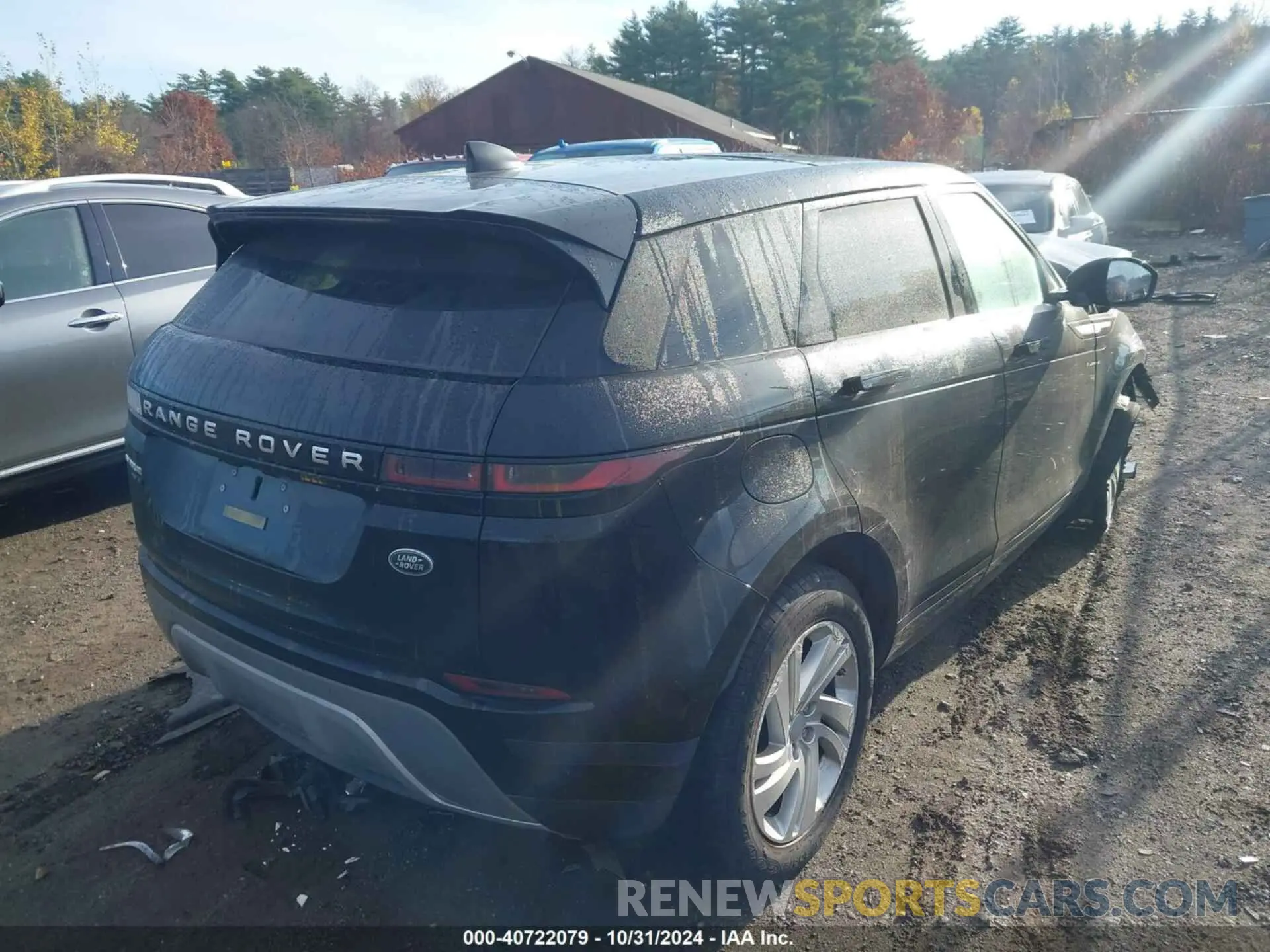 4 fotografías del automóvil dañado SALZJ2FX2LH067962 LAND ROVER RANGE ROVER EVOQUE 2020