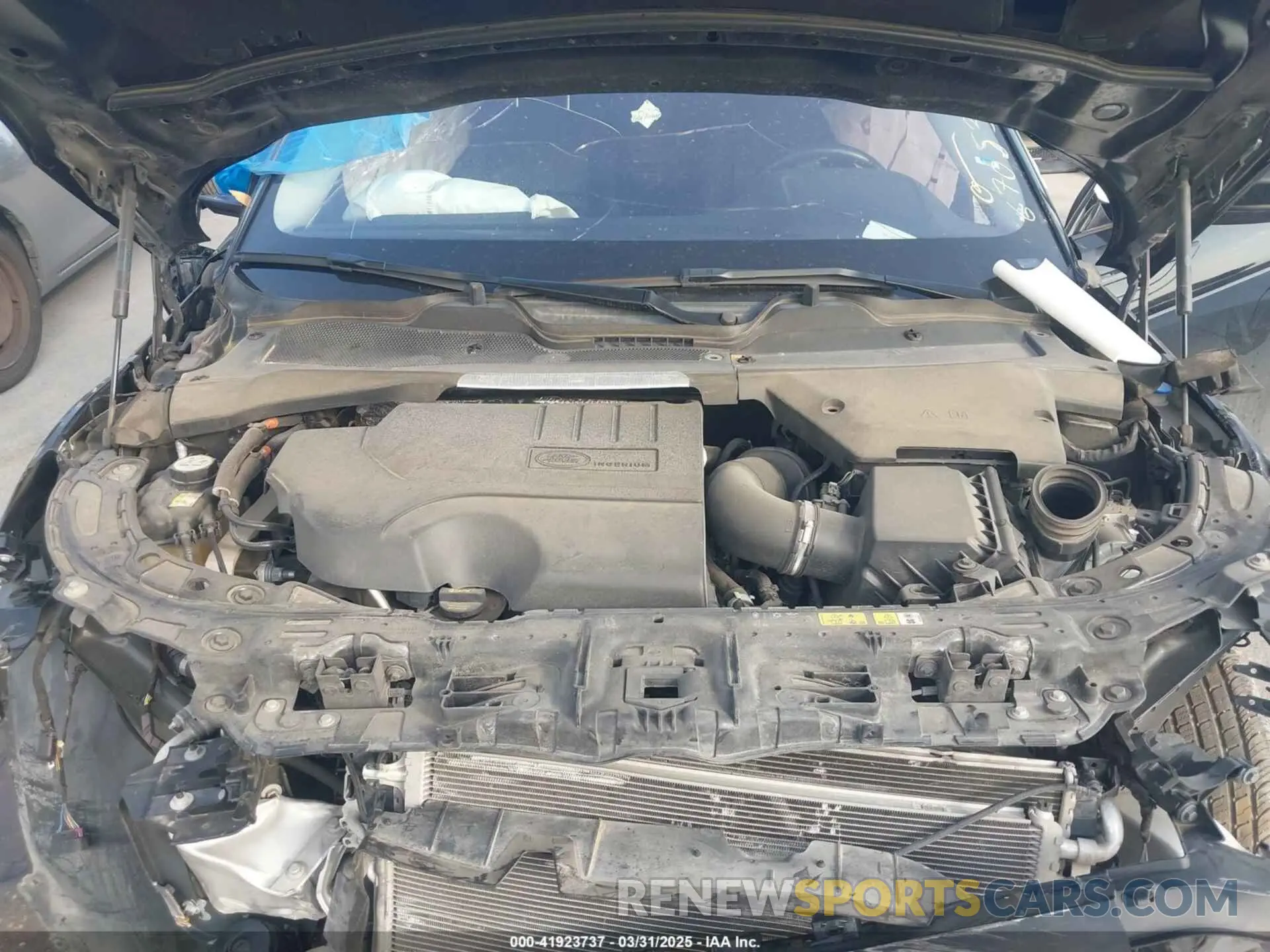 10 fotografías del automóvil dañado SALZJ2FX2LH103942 LAND ROVER RANGE ROVER EVOQUE 2020