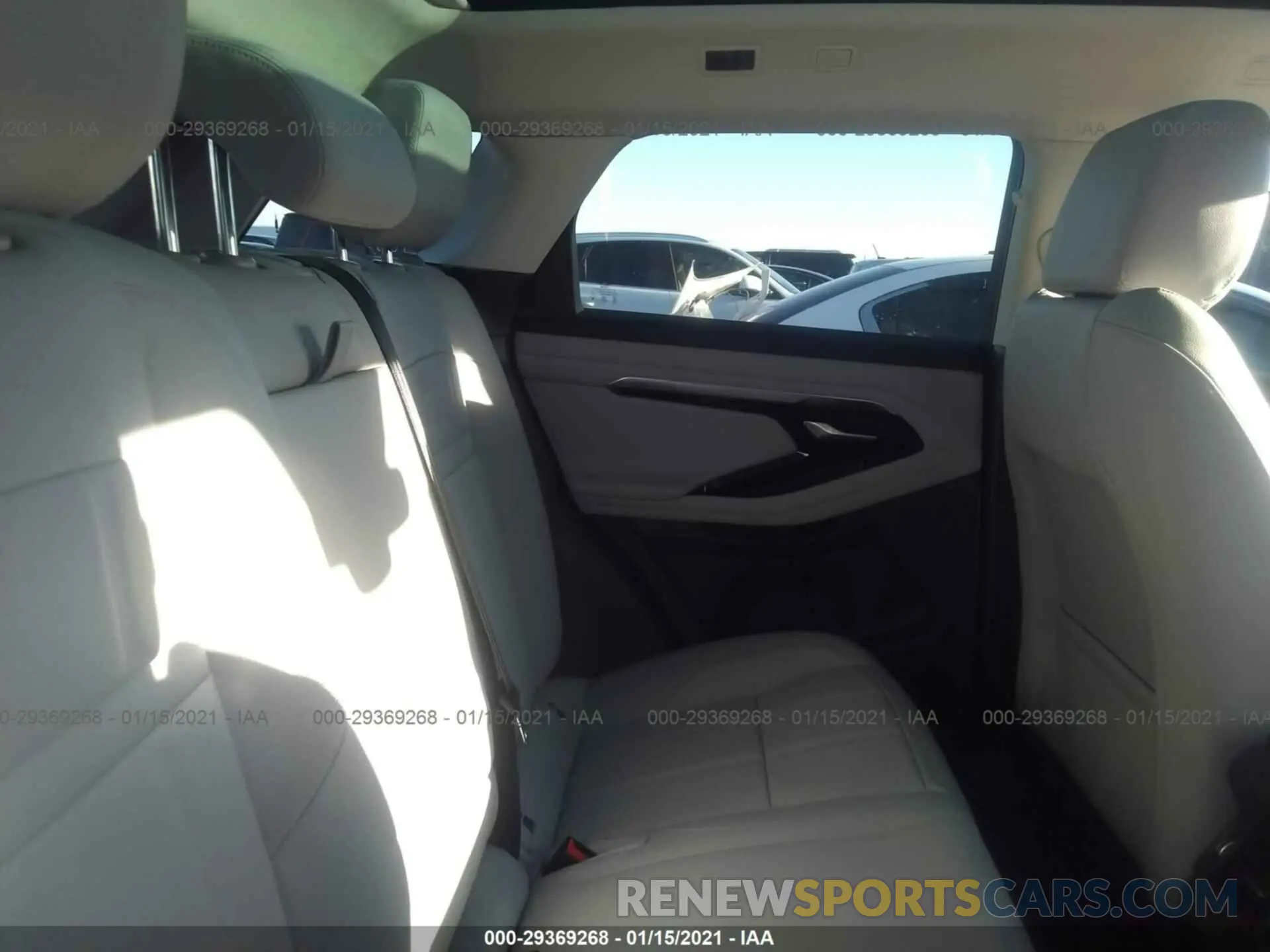 8 fotografías del automóvil dañado SALZJ2FX2LH117095 LAND ROVER RANGE ROVER EVOQUE 2020
