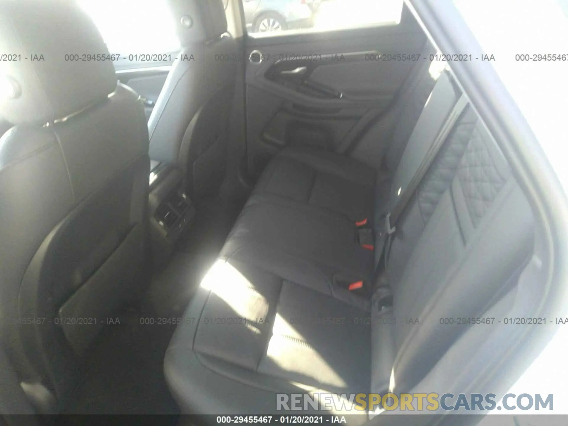 8 fotografías del automóvil dañado SALZJ2FX3LH031973 LAND ROVER RANGE ROVER EVOQUE 2020
