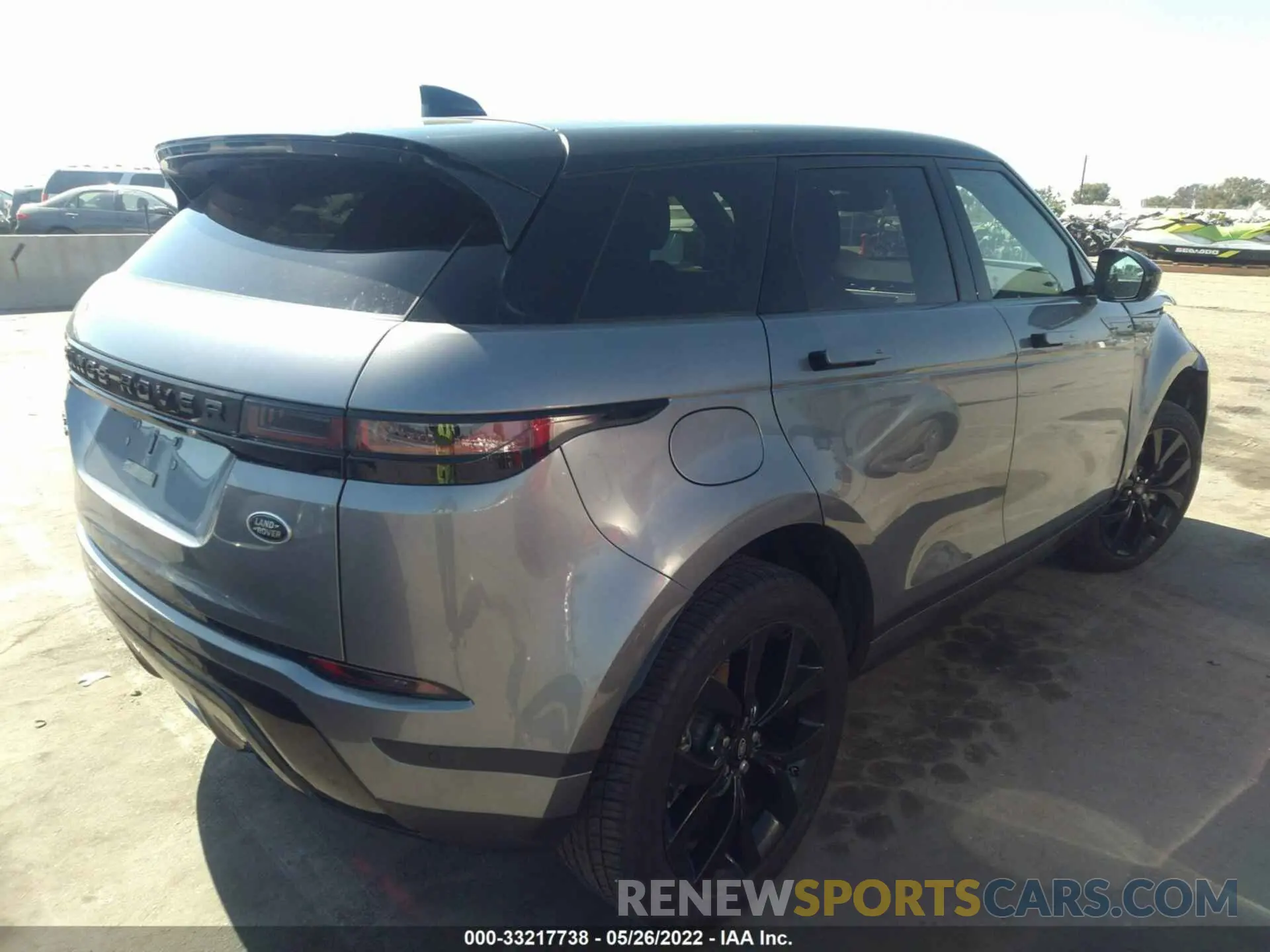 4 fotografías del automóvil dañado SALZJ2FX3LH085600 LAND ROVER RANGE ROVER EVOQUE 2020