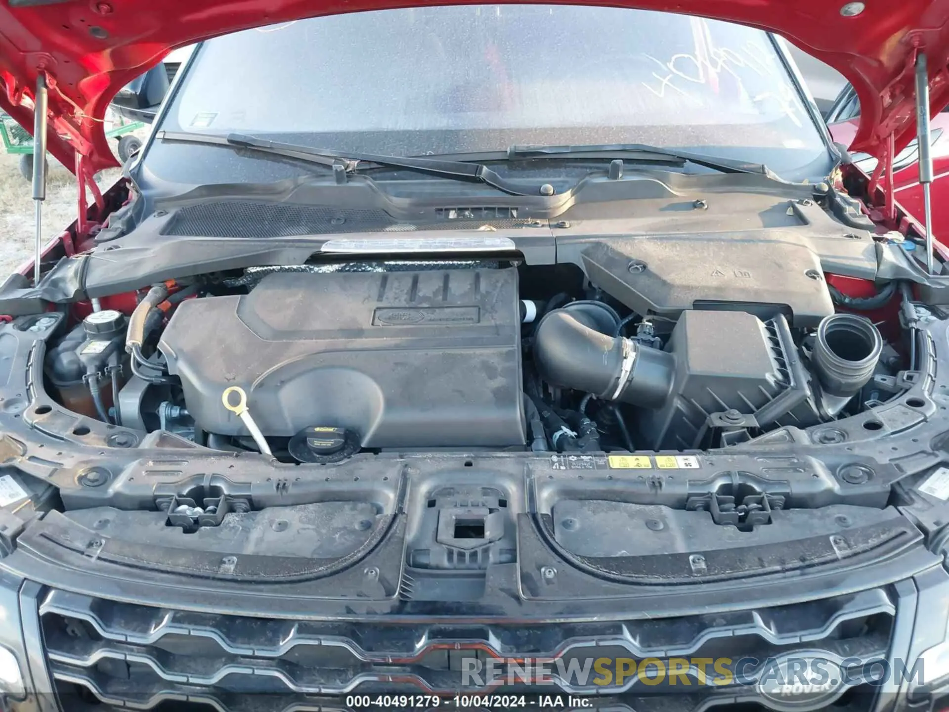 10 fotografías del automóvil dañado SALZJ2FX3LH087704 LAND ROVER RANGE ROVER EVOQUE 2020