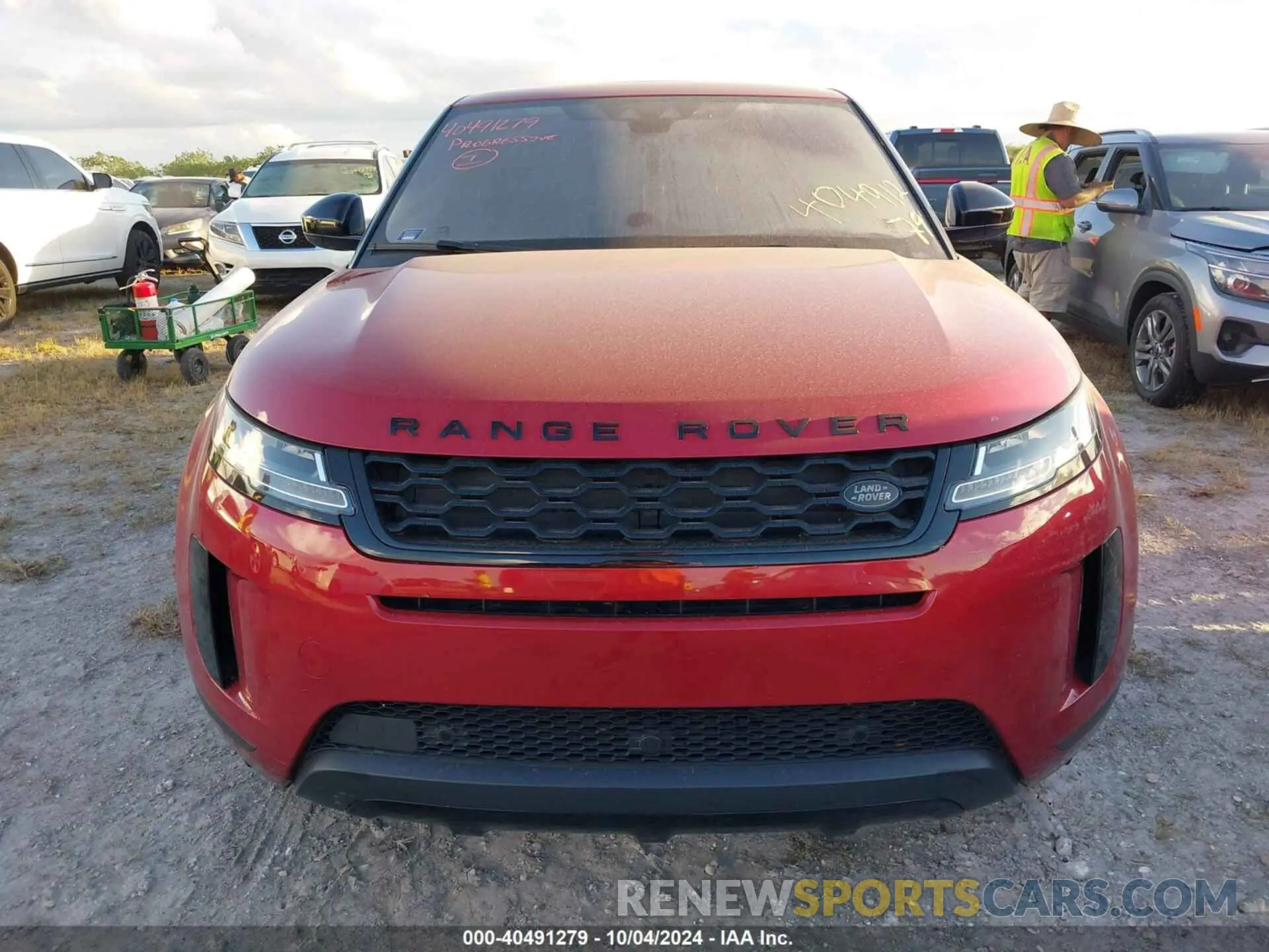 12 fotografías del automóvil dañado SALZJ2FX3LH087704 LAND ROVER RANGE ROVER EVOQUE 2020