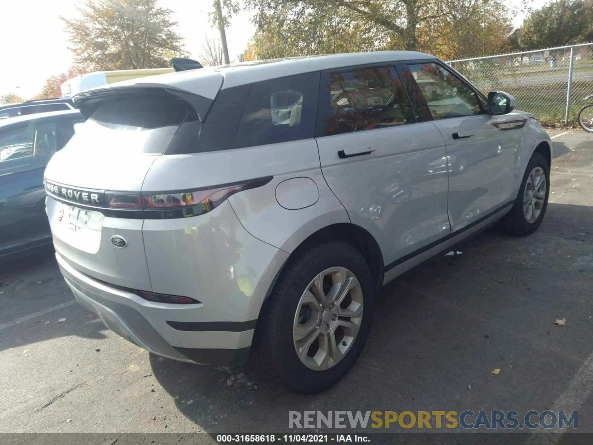 4 fotografías del automóvil dañado SALZJ2FX3LH101844 LAND ROVER RANGE ROVER EVOQUE 2020