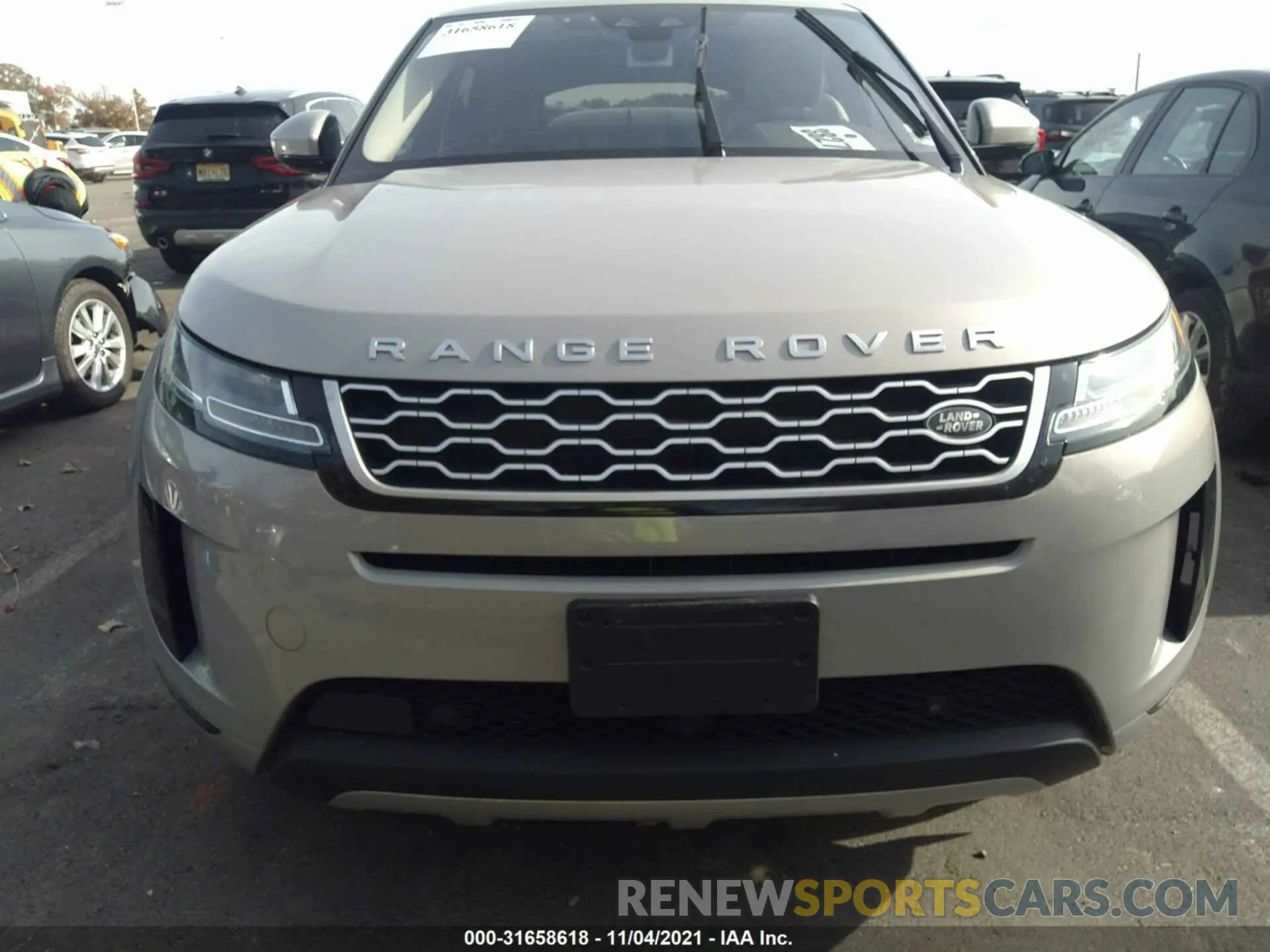 6 fotografías del automóvil dañado SALZJ2FX3LH101844 LAND ROVER RANGE ROVER EVOQUE 2020