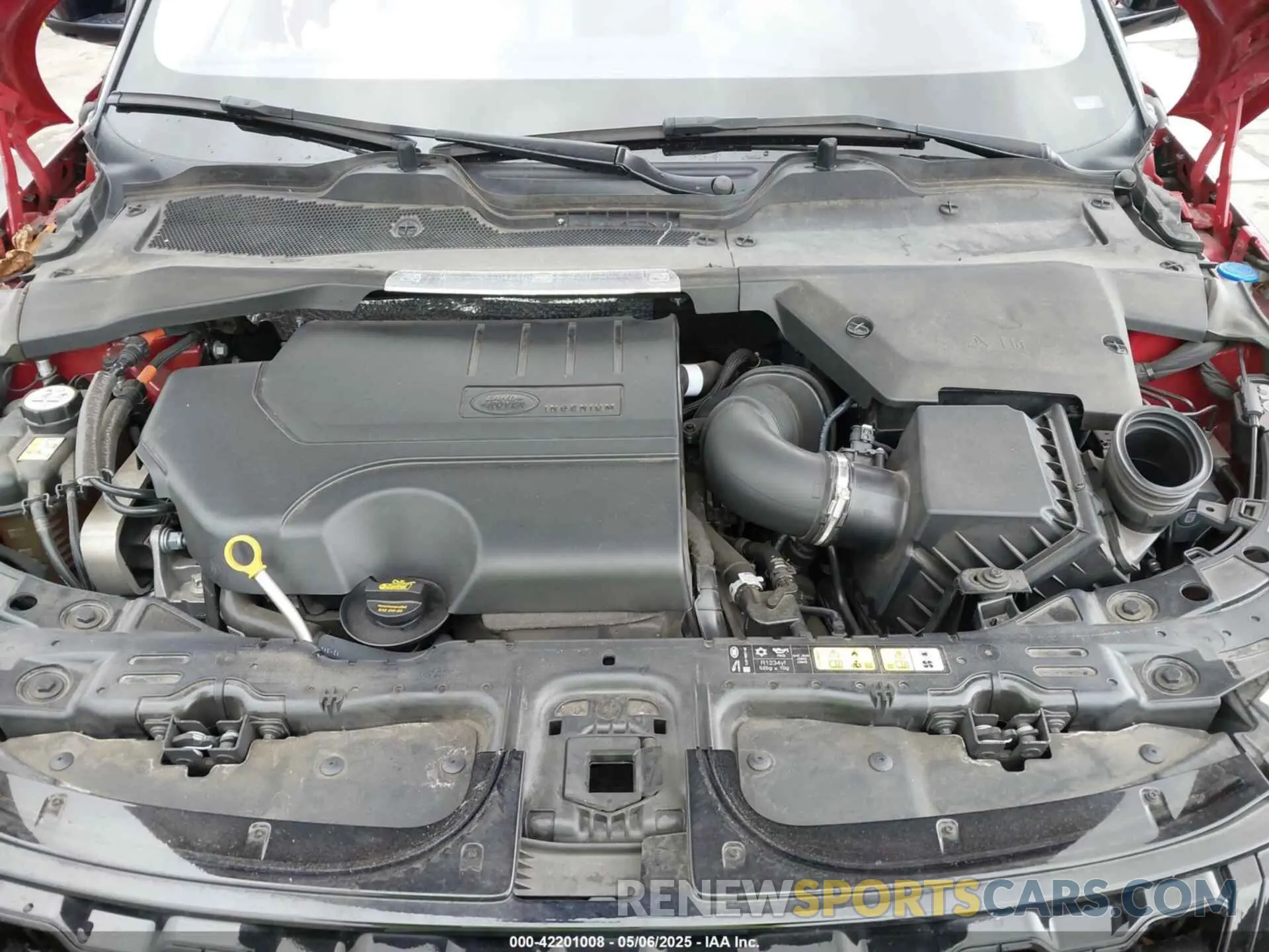 10 fotografías del automóvil dañado SALZJ2FX3LH117235 LAND ROVER RANGE ROVER EVOQUE 2020