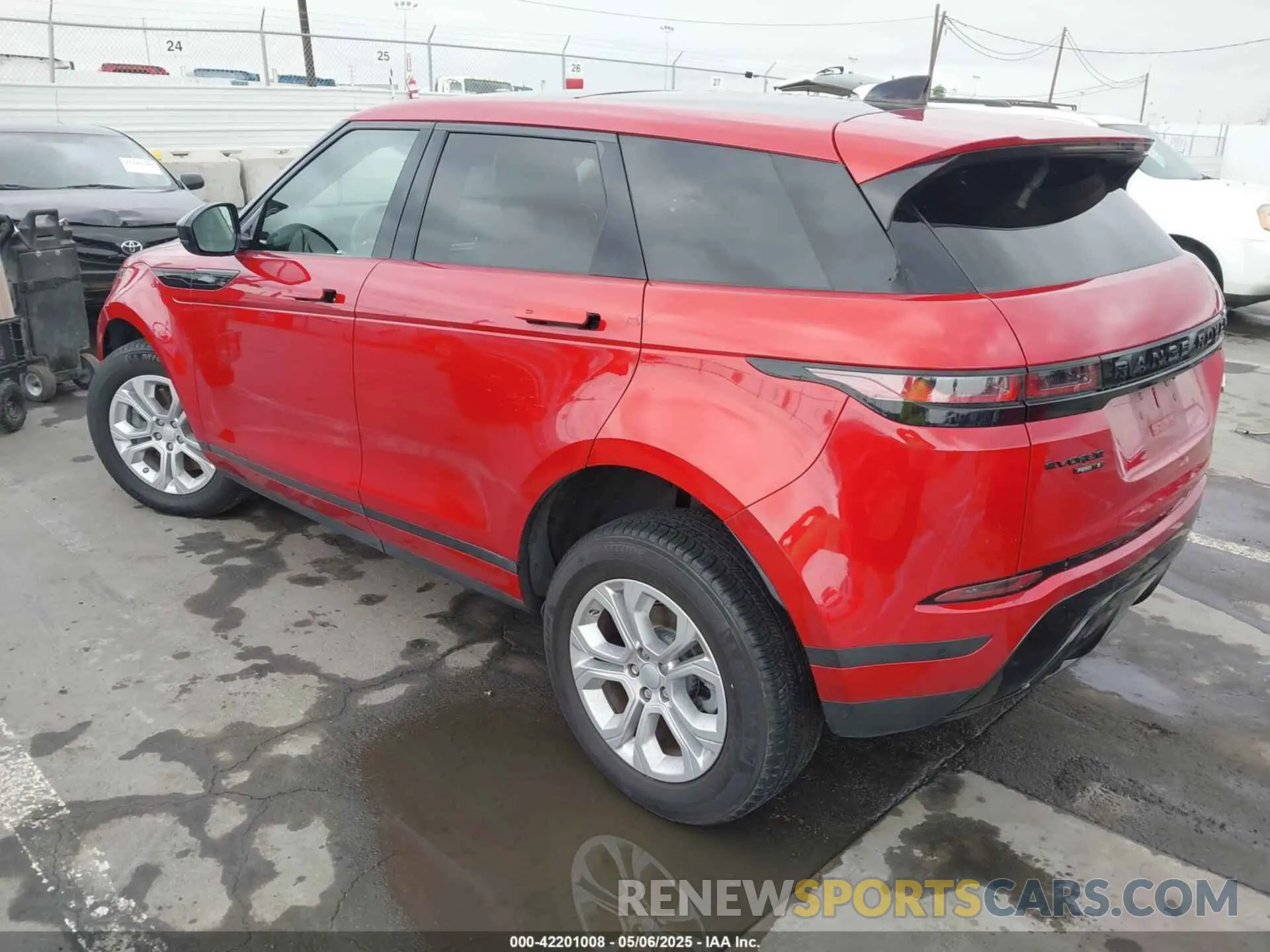 3 fotografías del automóvil dañado SALZJ2FX3LH117235 LAND ROVER RANGE ROVER EVOQUE 2020