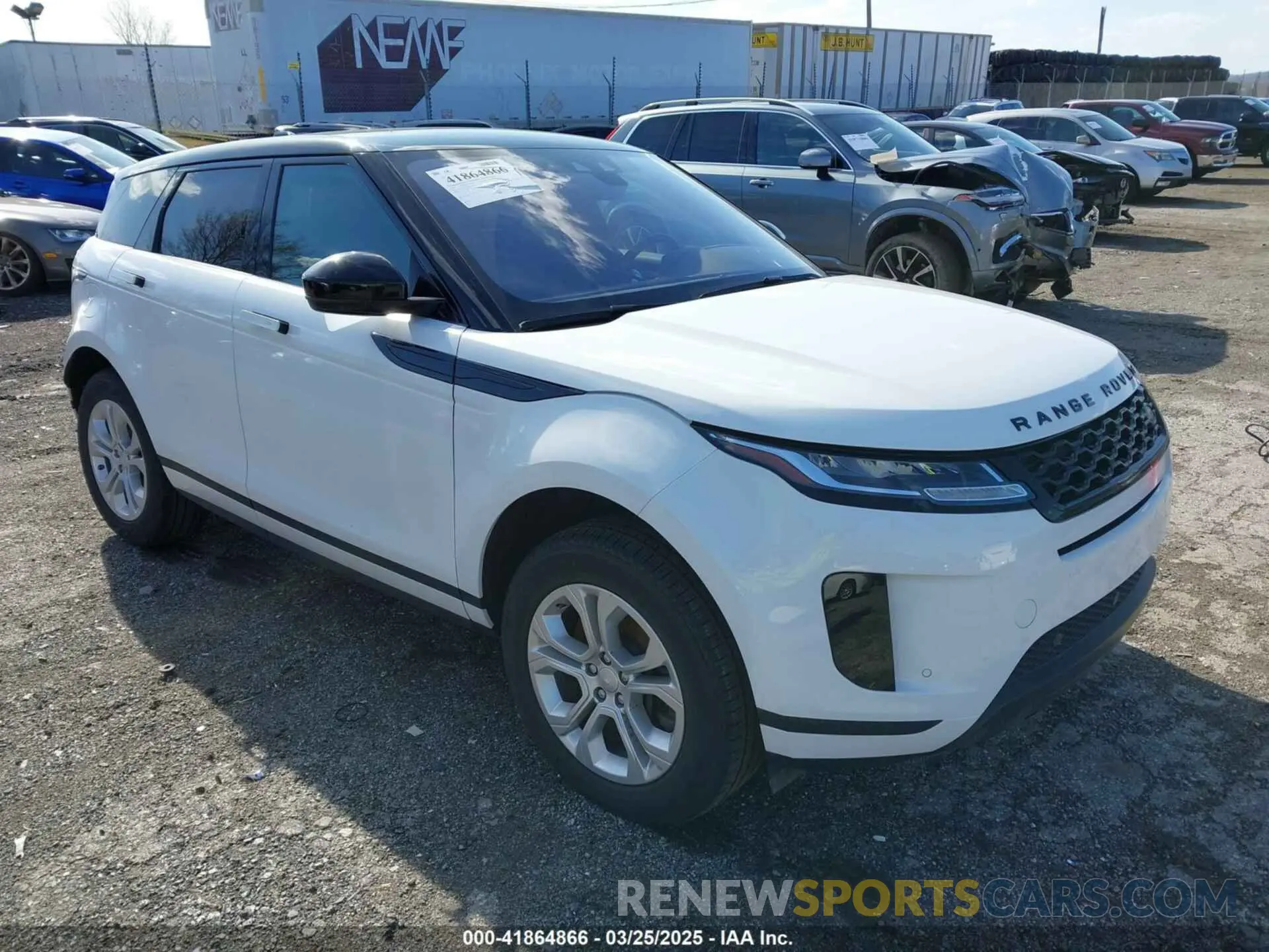 1 fotografías del automóvil dañado SALZJ2FX4LH028354 LAND ROVER RANGE ROVER EVOQUE 2020