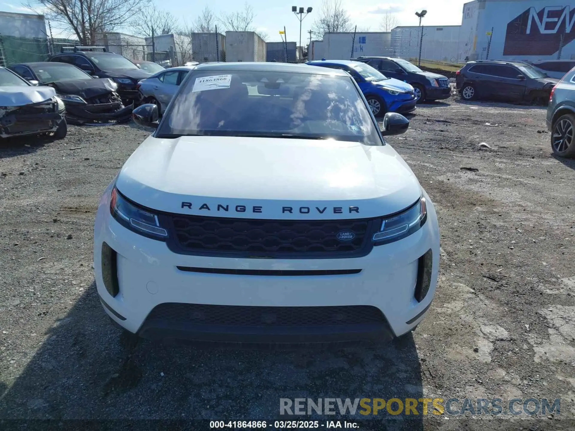 13 fotografías del automóvil dañado SALZJ2FX4LH028354 LAND ROVER RANGE ROVER EVOQUE 2020