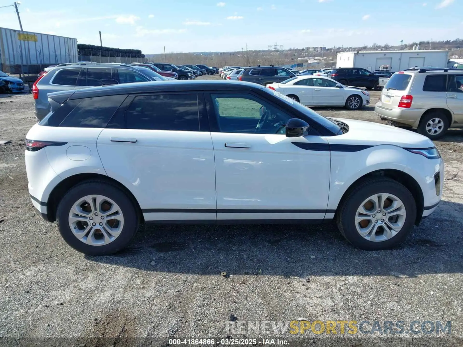 14 fotografías del automóvil dañado SALZJ2FX4LH028354 LAND ROVER RANGE ROVER EVOQUE 2020