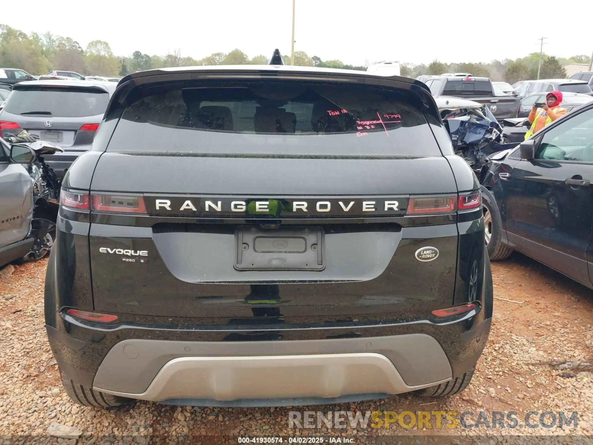 16 fotografías del automóvil dañado SALZJ2FX4LH081555 LAND ROVER RANGE ROVER EVOQUE 2020
