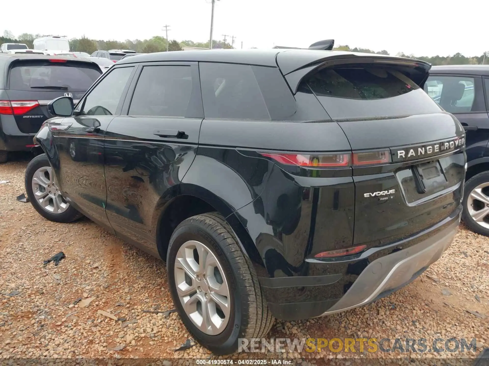 3 fotografías del automóvil dañado SALZJ2FX4LH081555 LAND ROVER RANGE ROVER EVOQUE 2020
