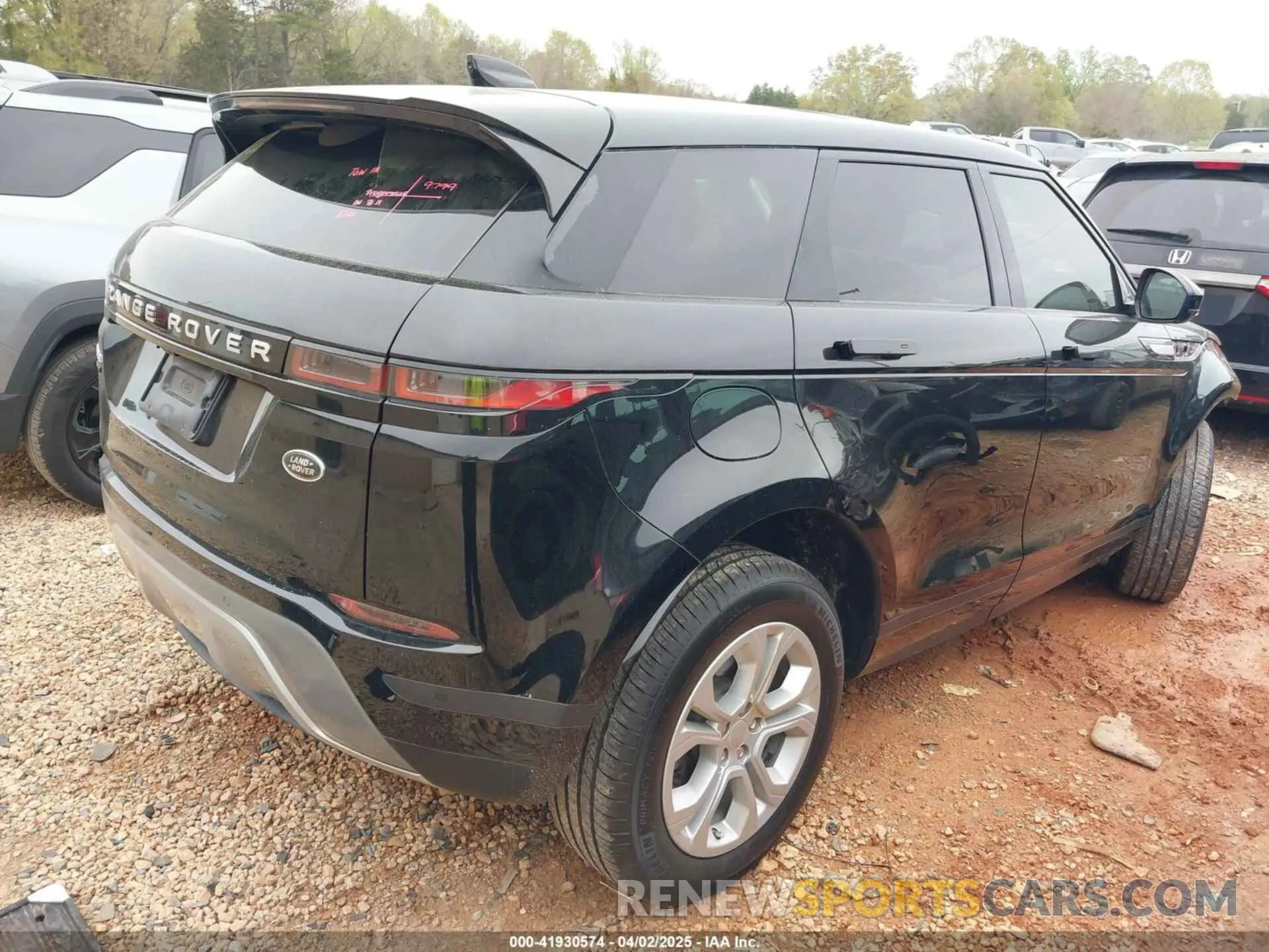 4 fotografías del automóvil dañado SALZJ2FX4LH081555 LAND ROVER RANGE ROVER EVOQUE 2020