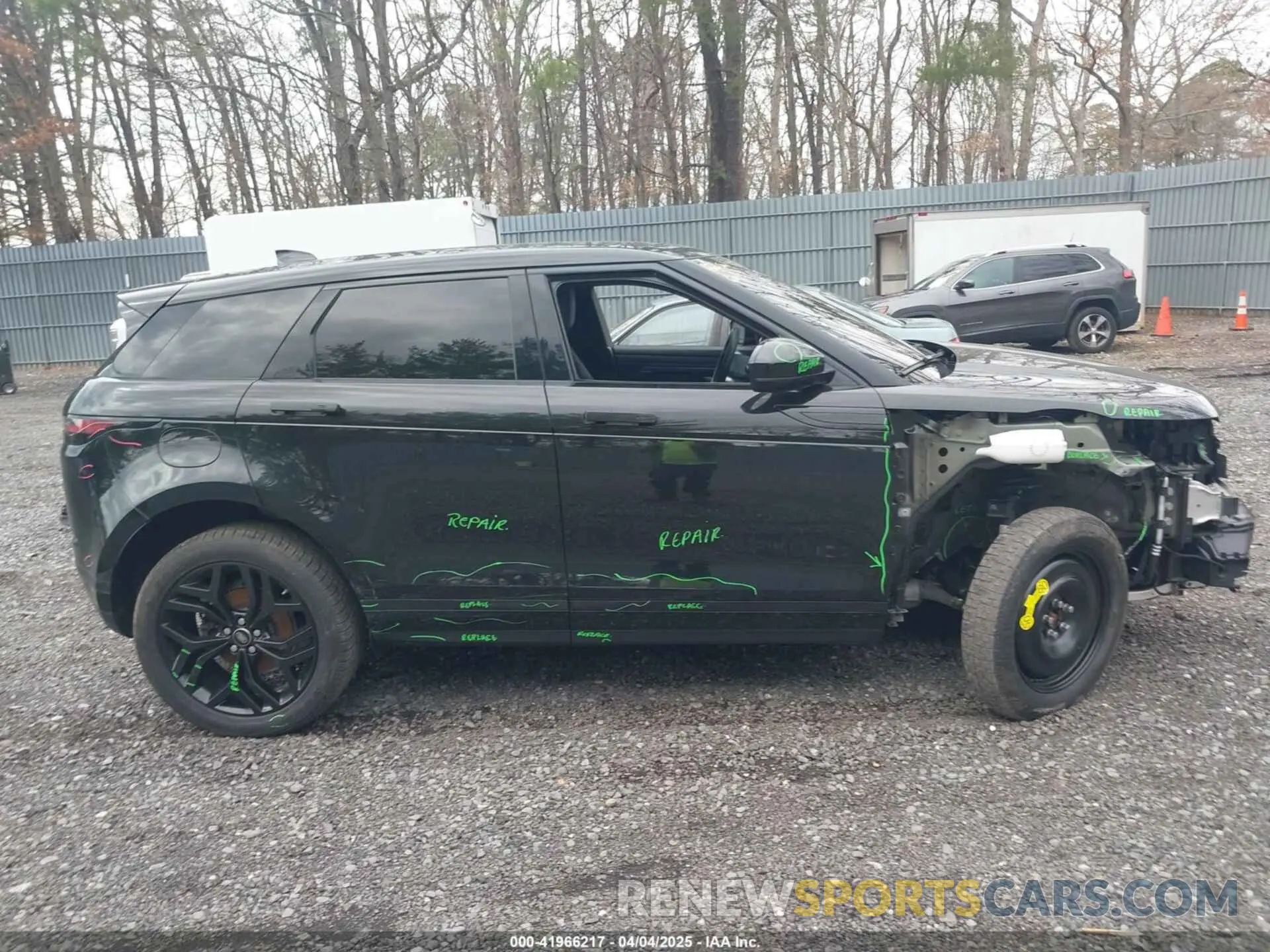 13 fotografías del automóvil dañado SALZJ2FX4LH116921 LAND ROVER RANGE ROVER EVOQUE 2020