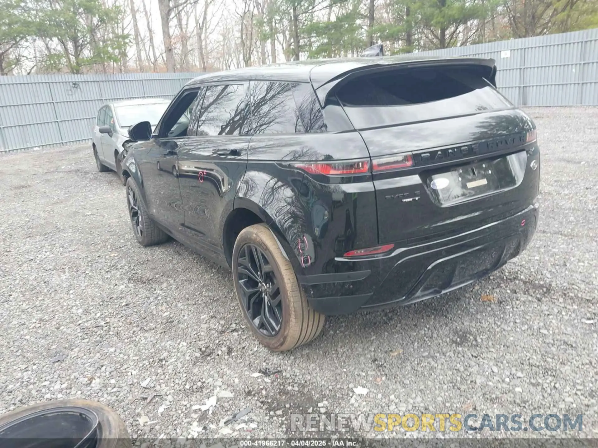 3 fotografías del automóvil dañado SALZJ2FX4LH116921 LAND ROVER RANGE ROVER EVOQUE 2020