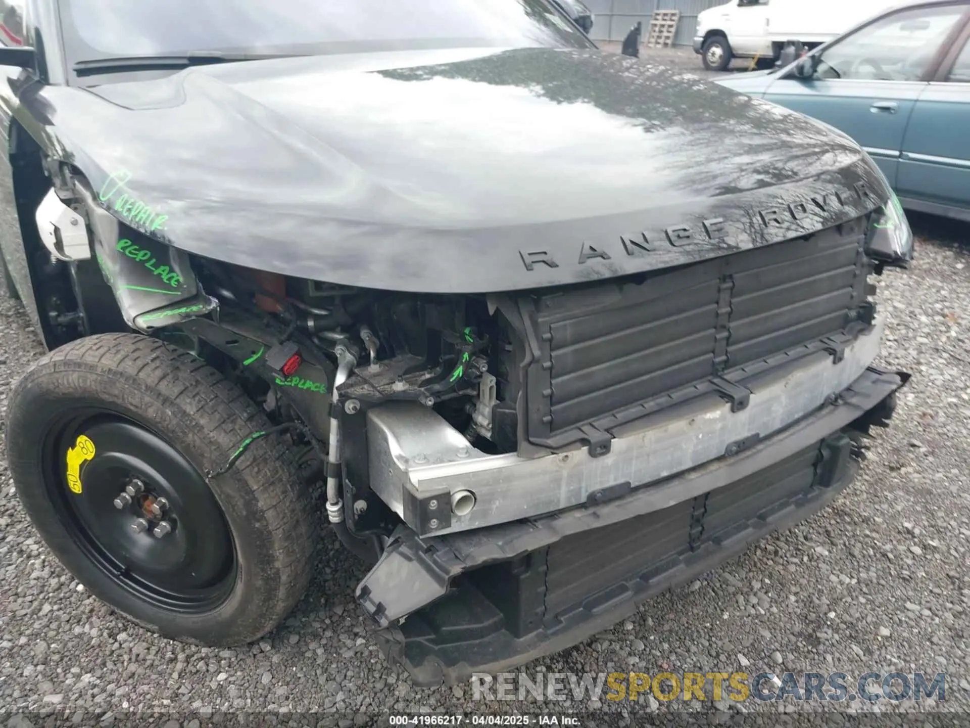 6 fotografías del automóvil dañado SALZJ2FX4LH116921 LAND ROVER RANGE ROVER EVOQUE 2020
