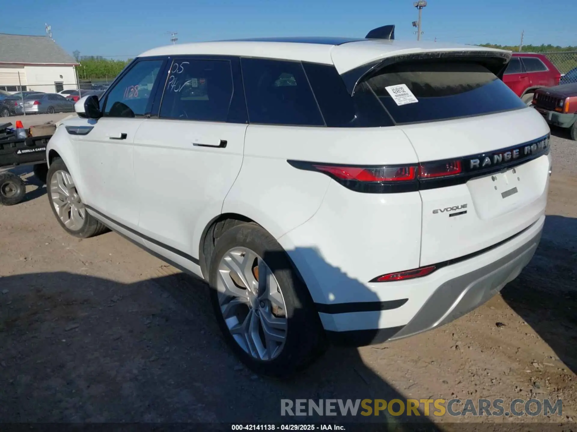3 fotografías del automóvil dañado SALZJ2FX4LH119219 LAND ROVER RANGE ROVER EVOQUE 2020