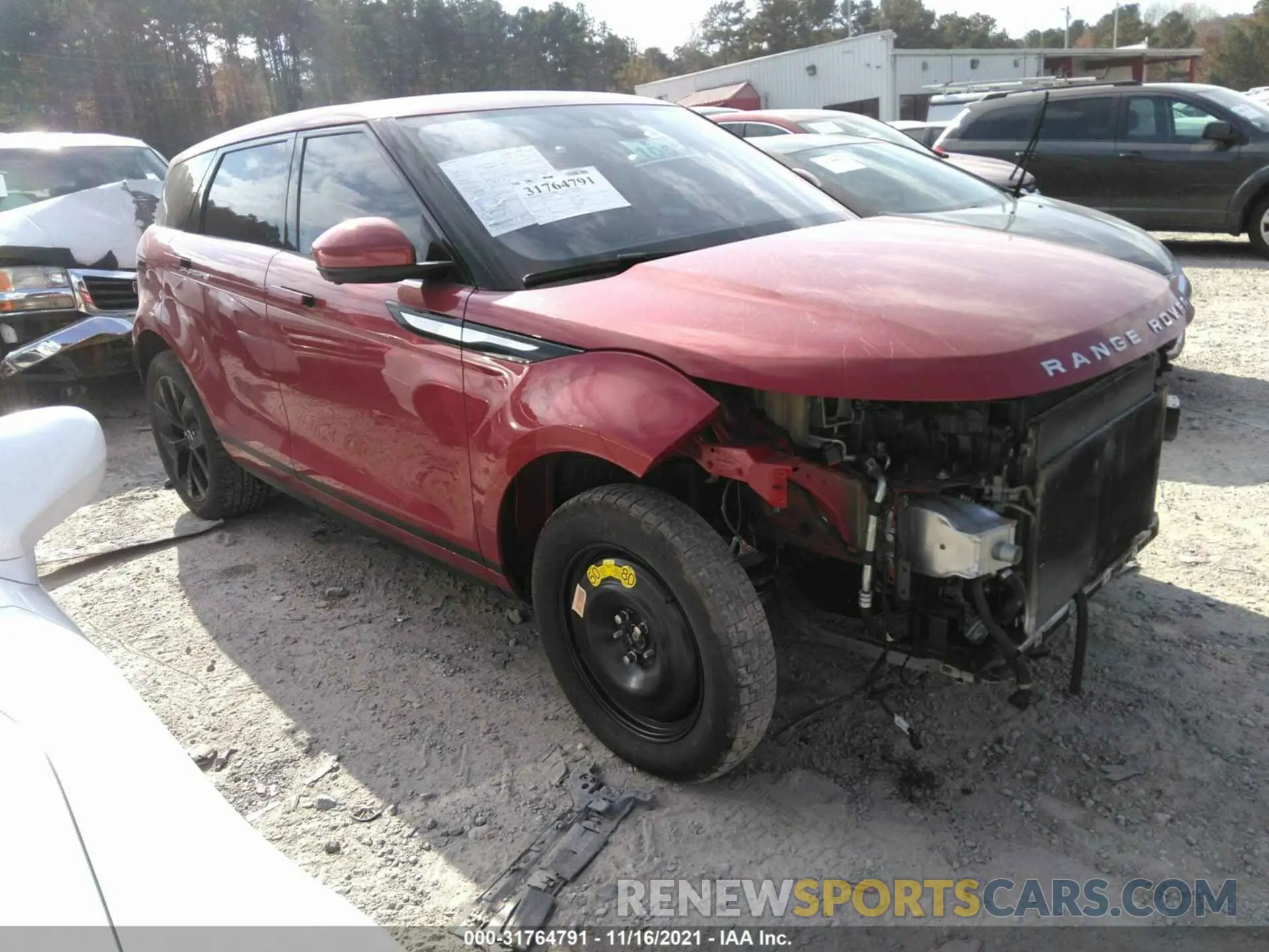 1 fotografías del automóvil dañado SALZJ2FX5LH038312 LAND ROVER RANGE ROVER EVOQUE 2020