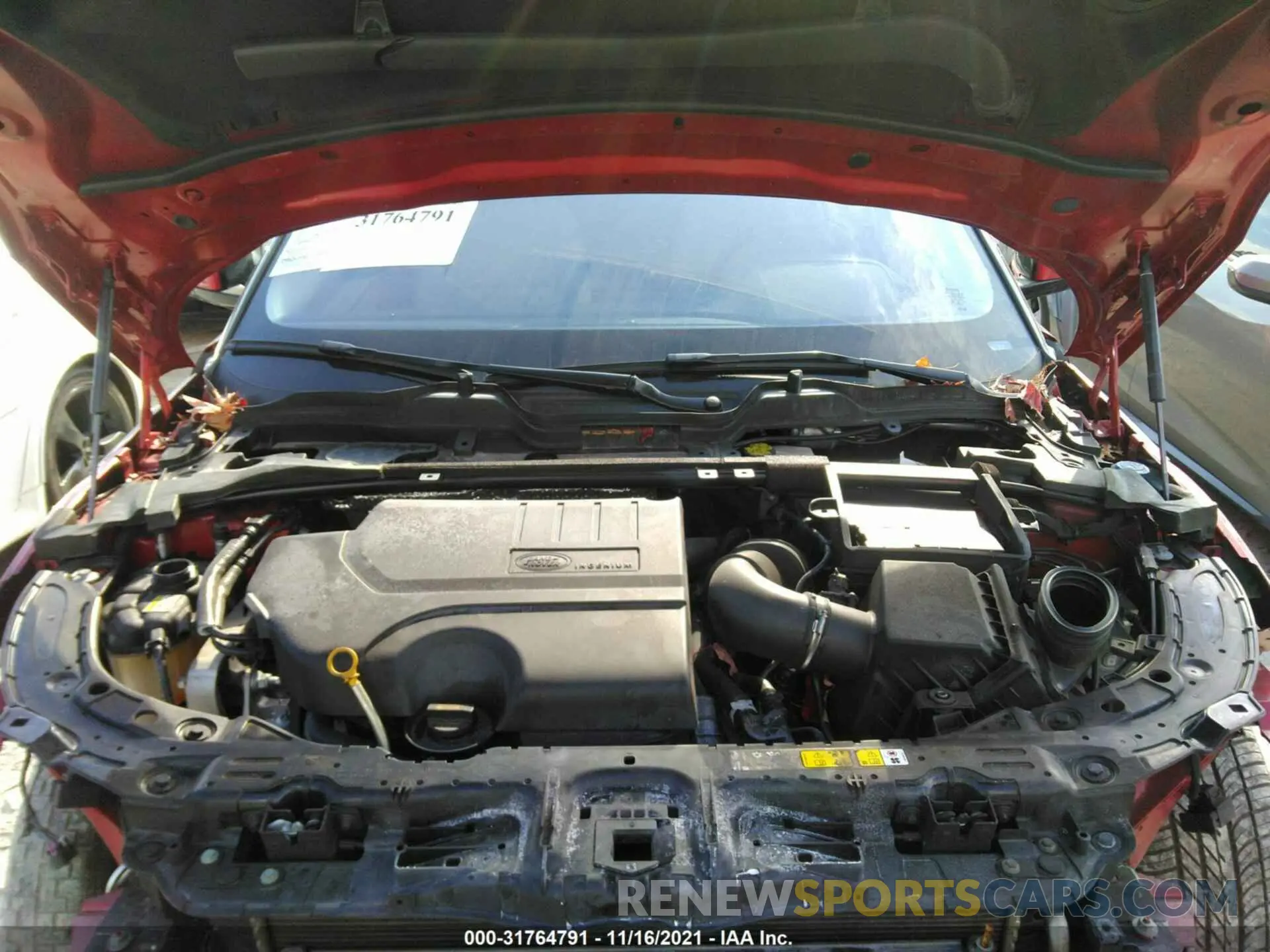 10 fotografías del automóvil dañado SALZJ2FX5LH038312 LAND ROVER RANGE ROVER EVOQUE 2020
