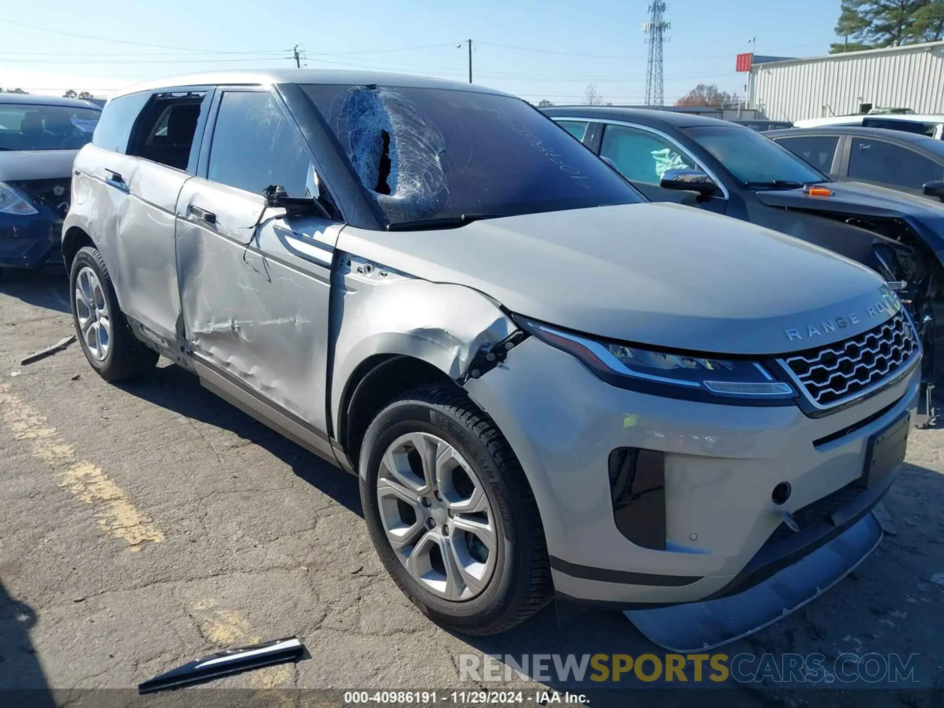 1 fotografías del automóvil dañado SALZJ2FX5LH040934 LAND ROVER RANGE ROVER EVOQUE 2020
